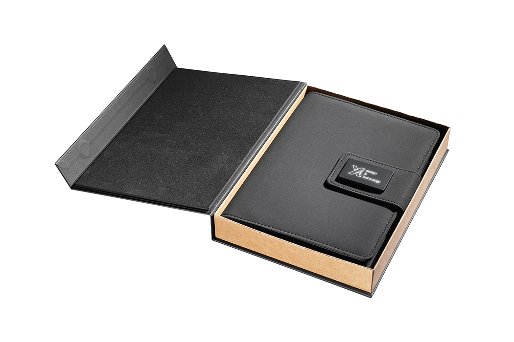 Picture of SCX Innovative Design™ Notebook A5 with Power Bank 4000 mAh