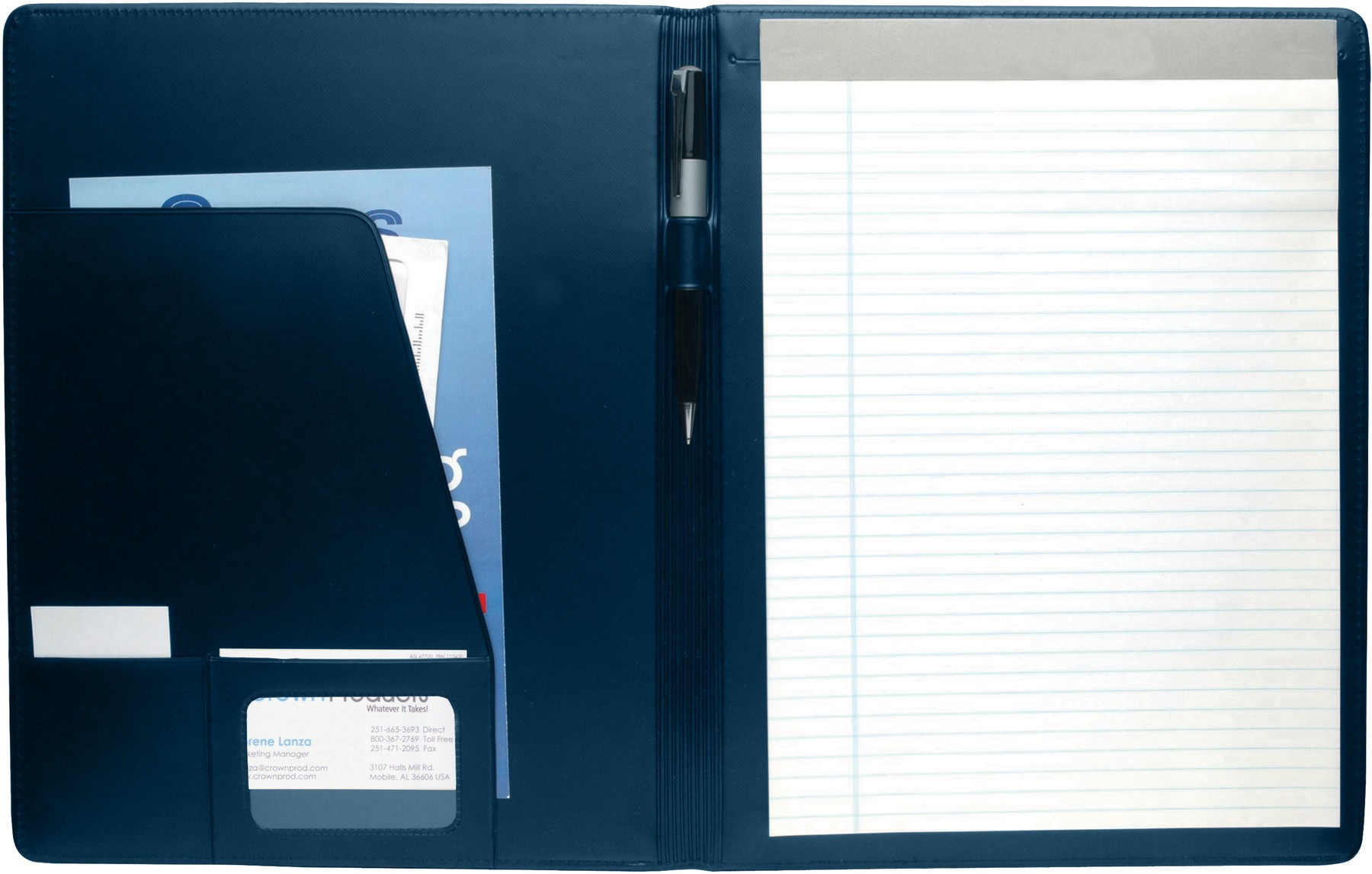 Picture of Good Value™ Executive Crescent Padfolio