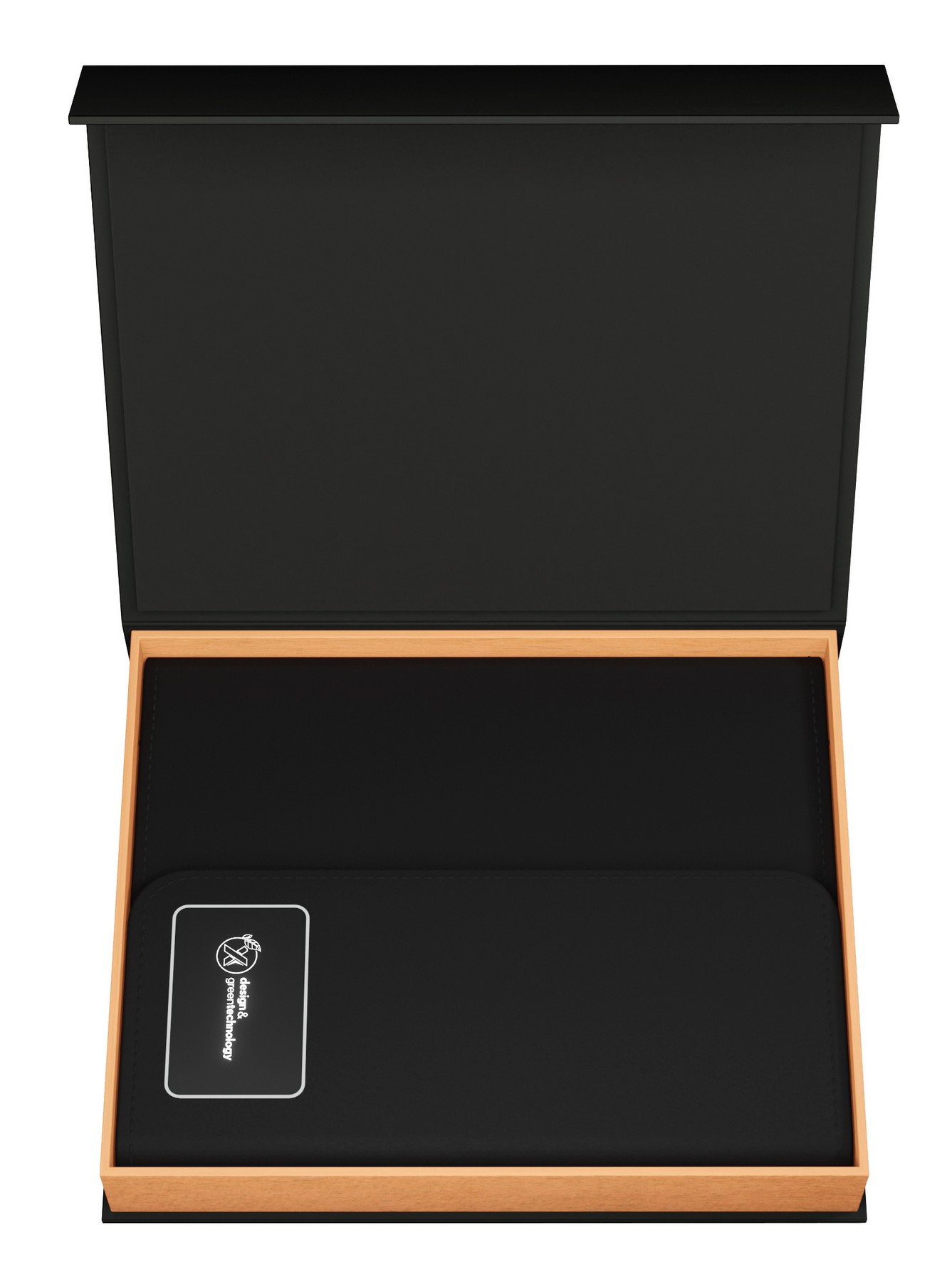 Picture of SCX Innovative Design™ Wireless Charging Notebook A5 with Power Bank 4000 mAh