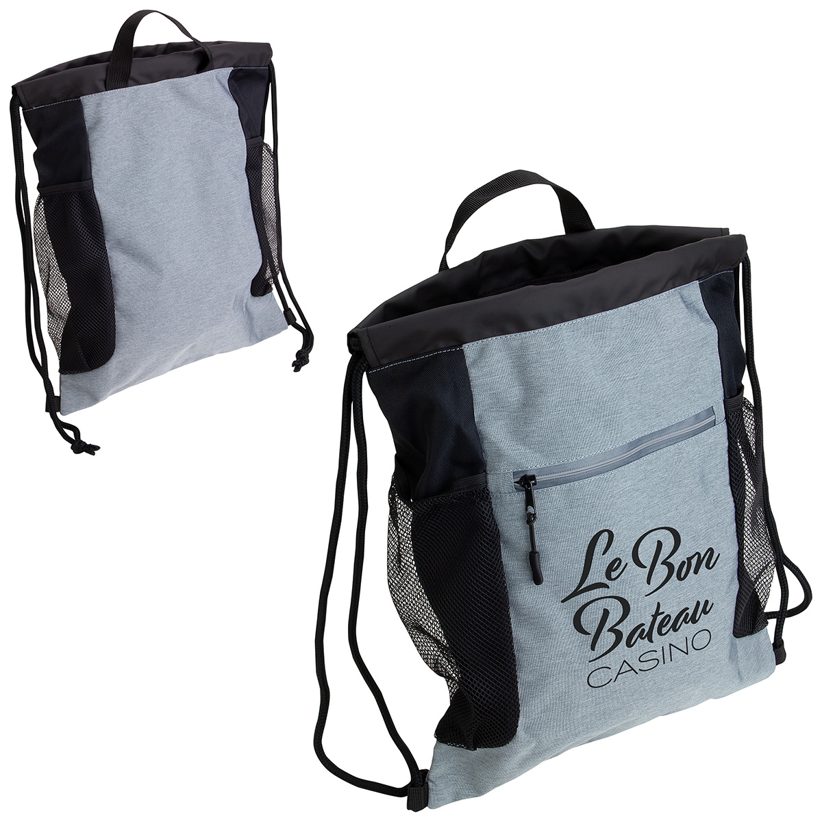 Picture of Greystone Polycanvas Drawstring Bag