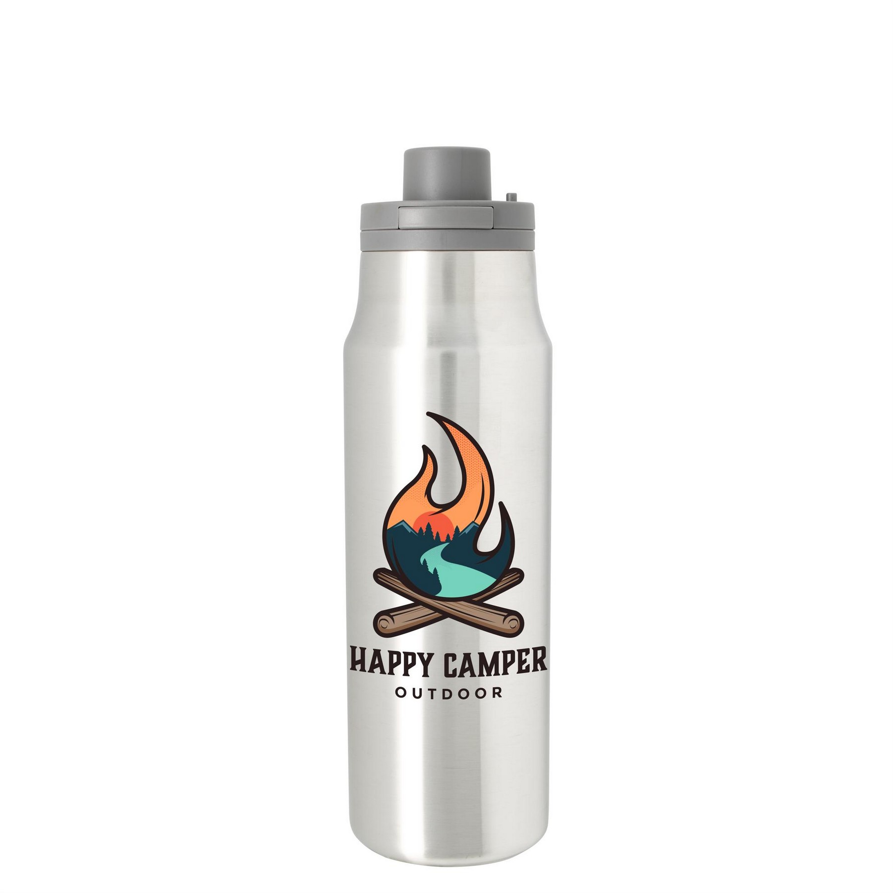 Picture of The Viking Collection® Recycled Stainless Steel Ramble Bottle - 25 oz.