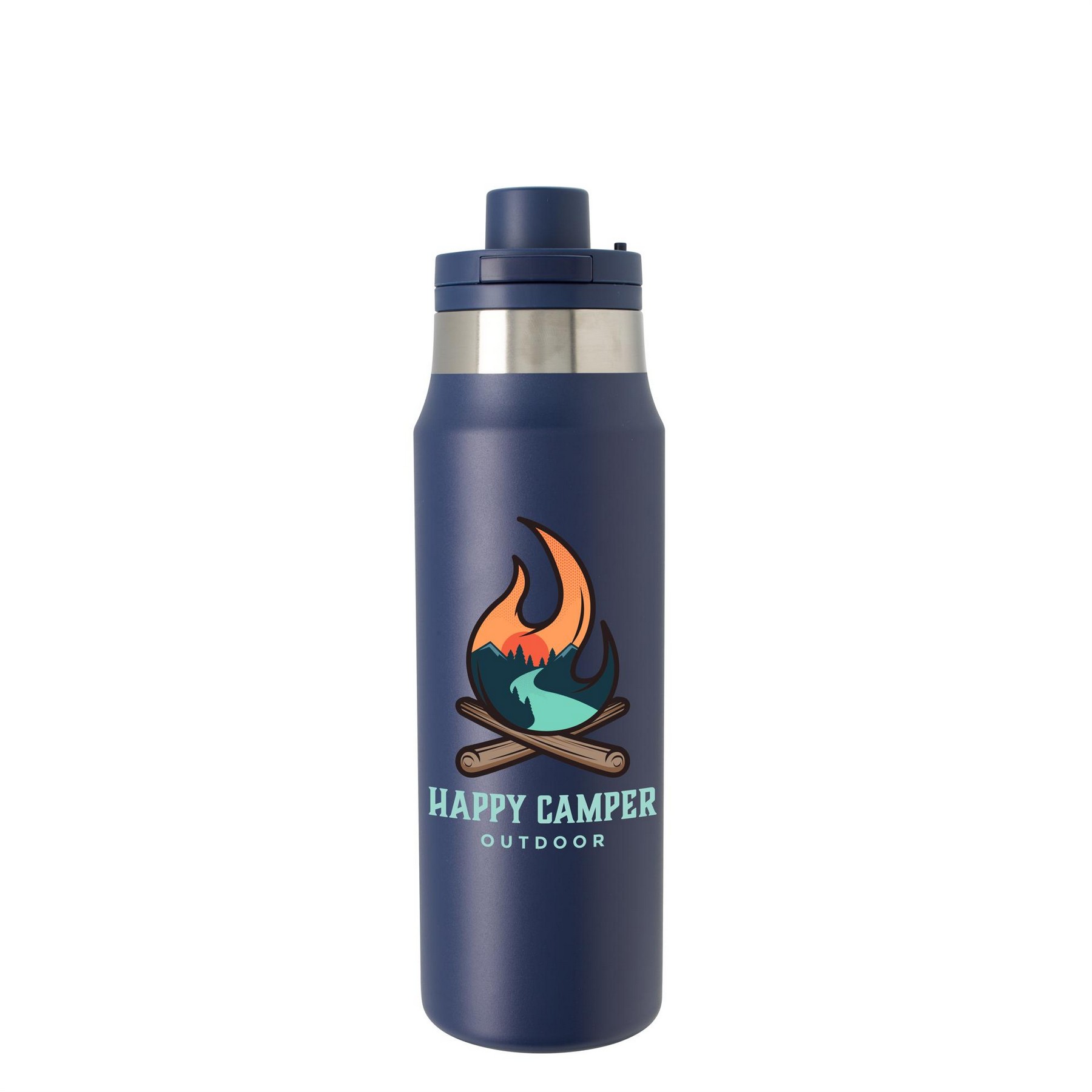 Picture of The Viking Collection® Recycled Stainless Steel Ramble Bottle - 25 oz.