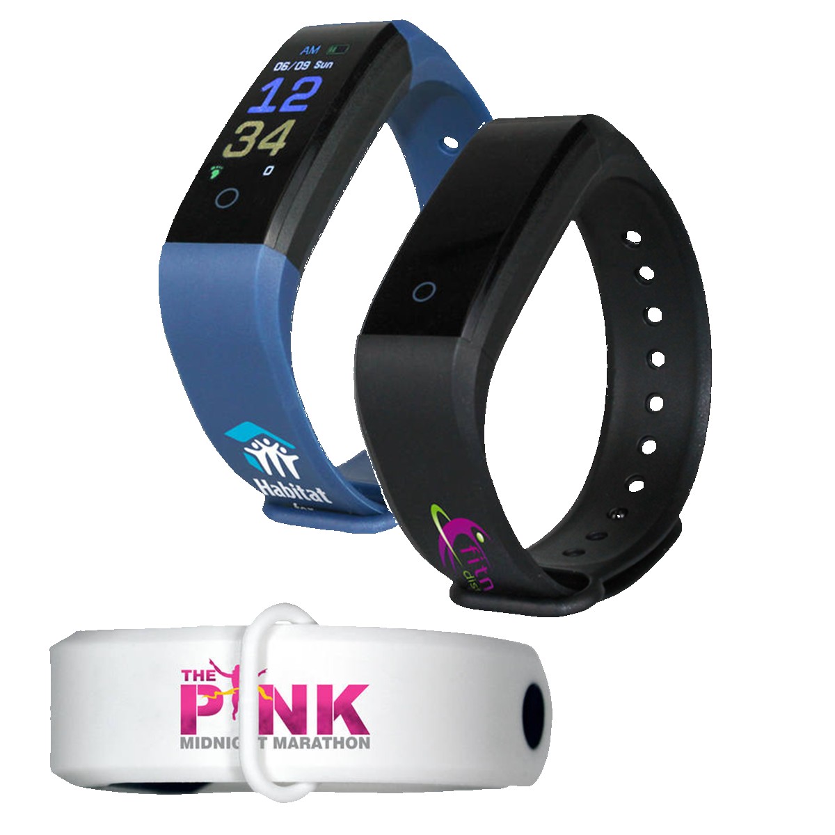 Picture of Activity Tracker Wristband 2.0, Full Color Digital