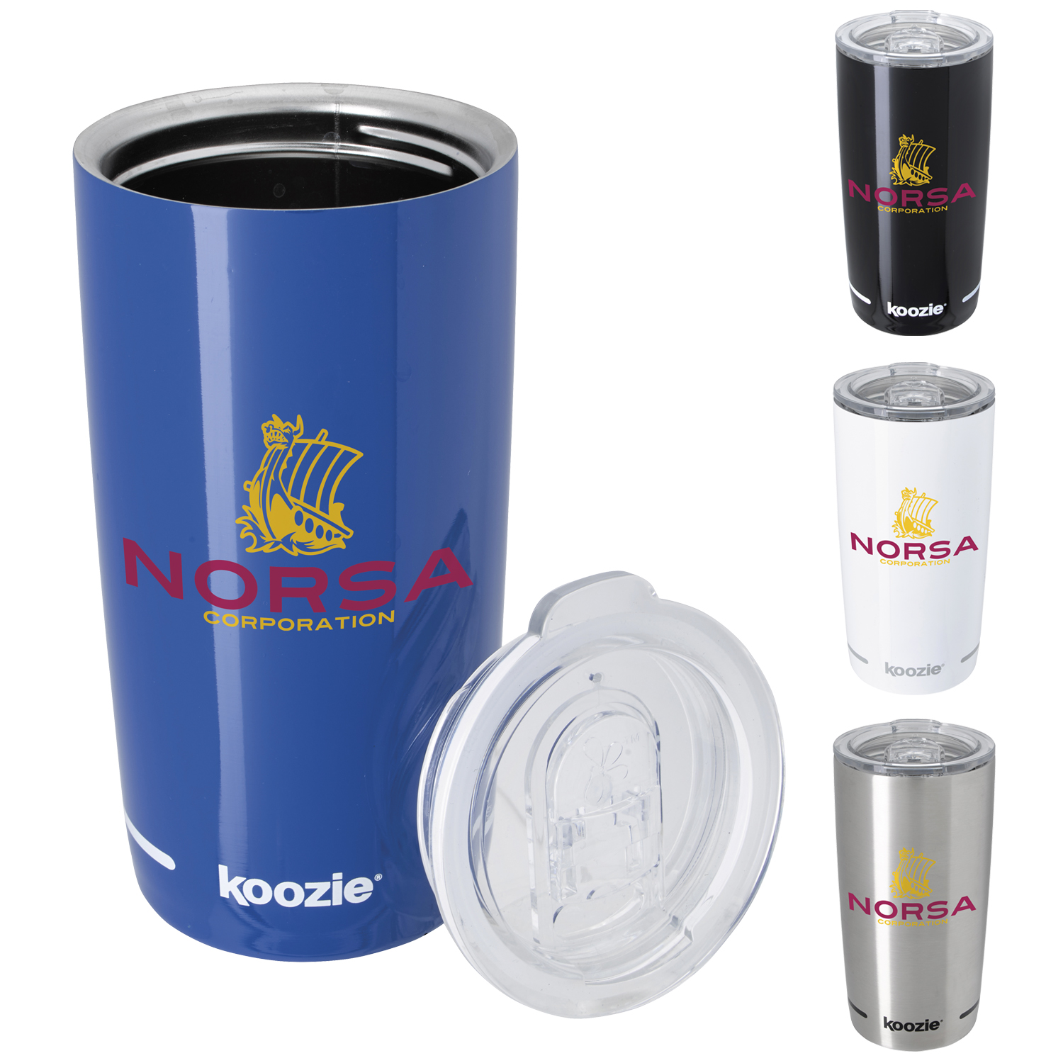 Picture of Koozie® Savannah Vacuum Tumbler with Tritan® Lid - 18 oz.