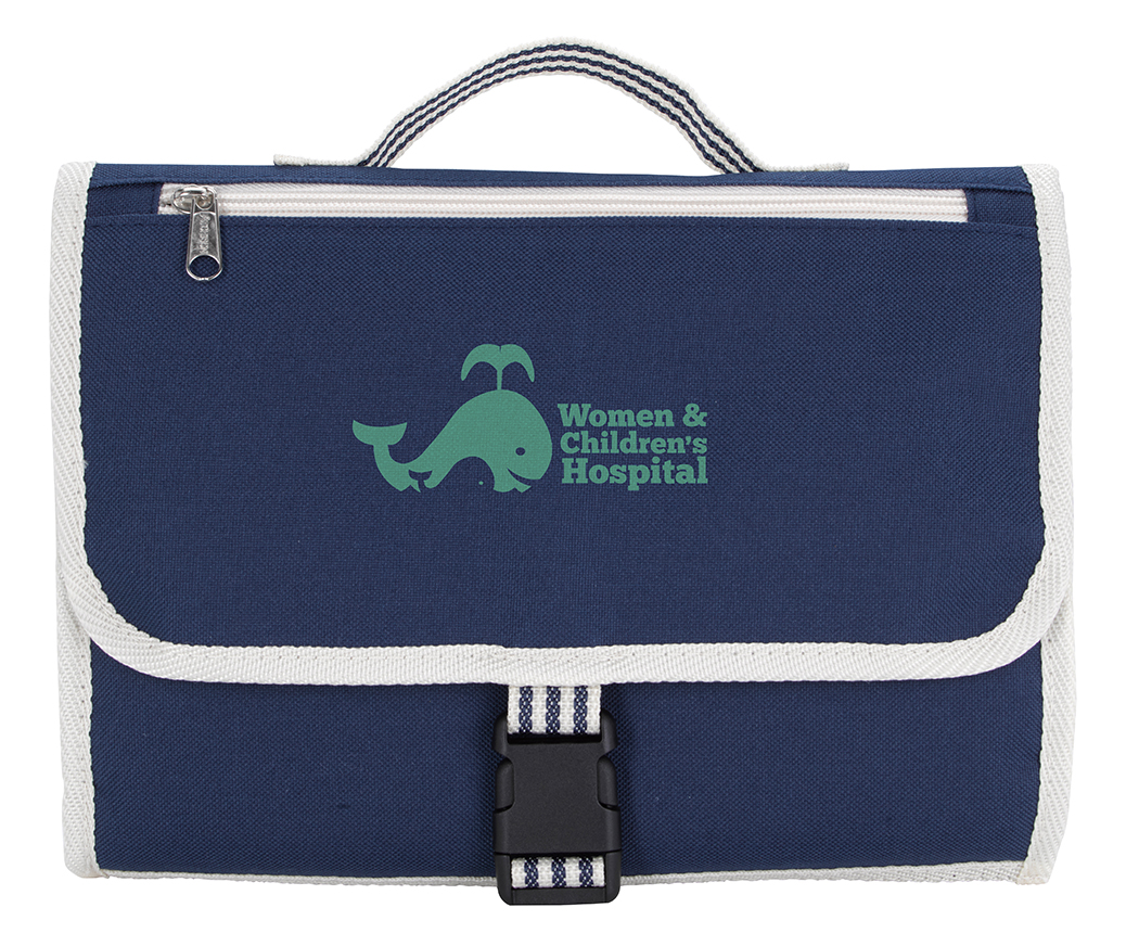 Picture of Atchison® Stripe?Diaper Changing Travel Pouch/Mat