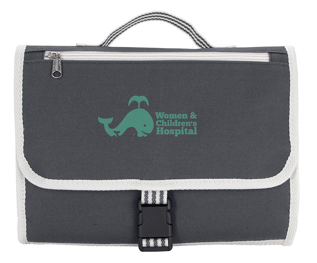 Picture of Atchison® Stripe?Diaper Changing Travel Pouch/Mat