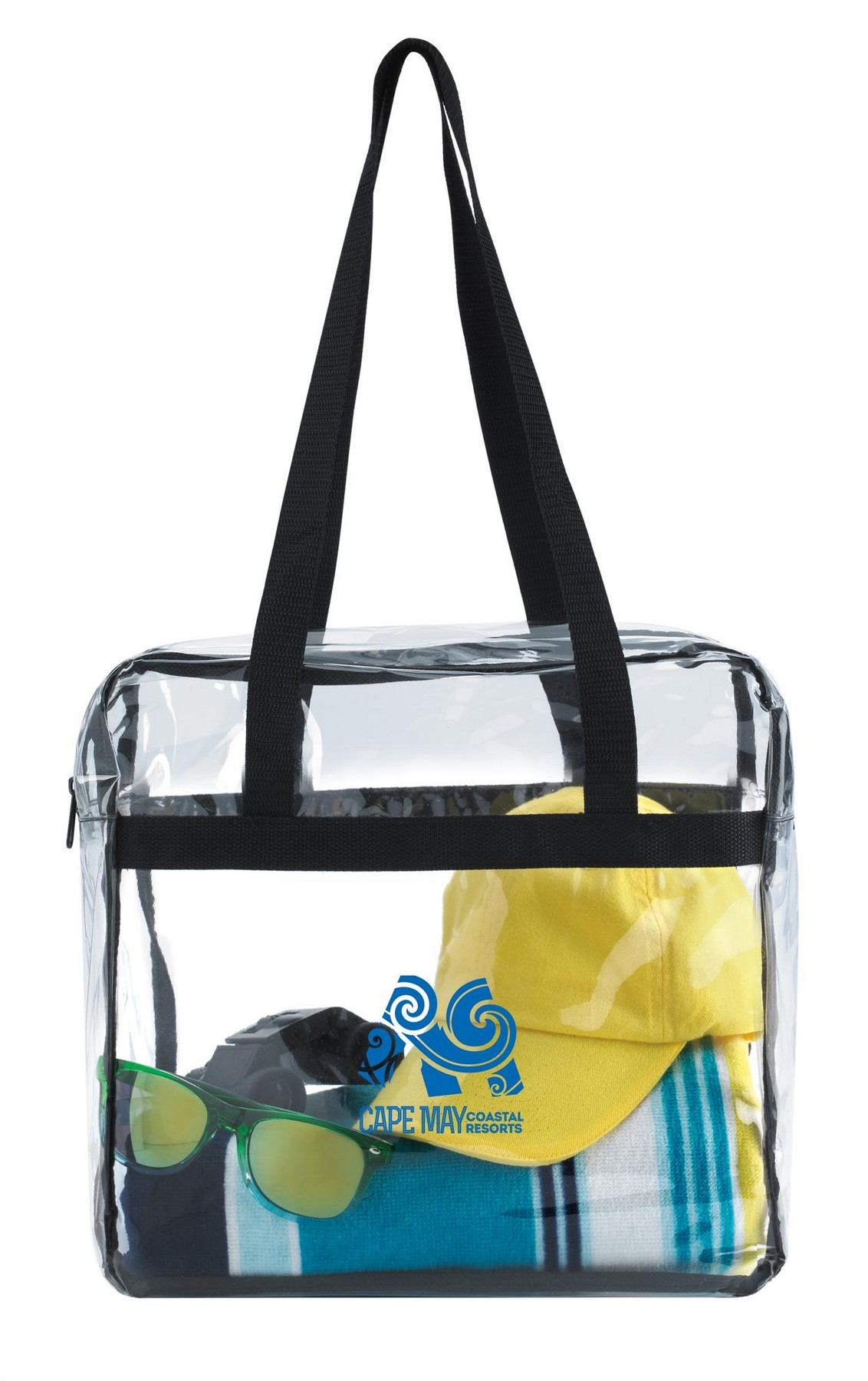 Picture of Good Value™ Clear Zippered Tote