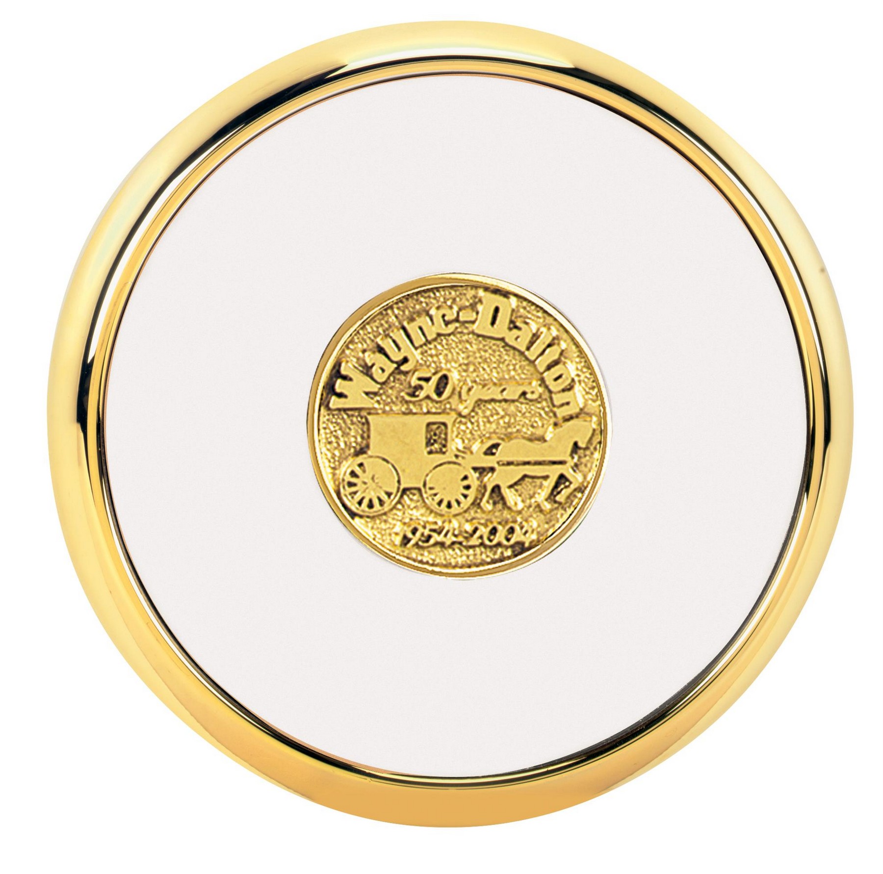 Picture of JAFFA® Round Brass Coaster