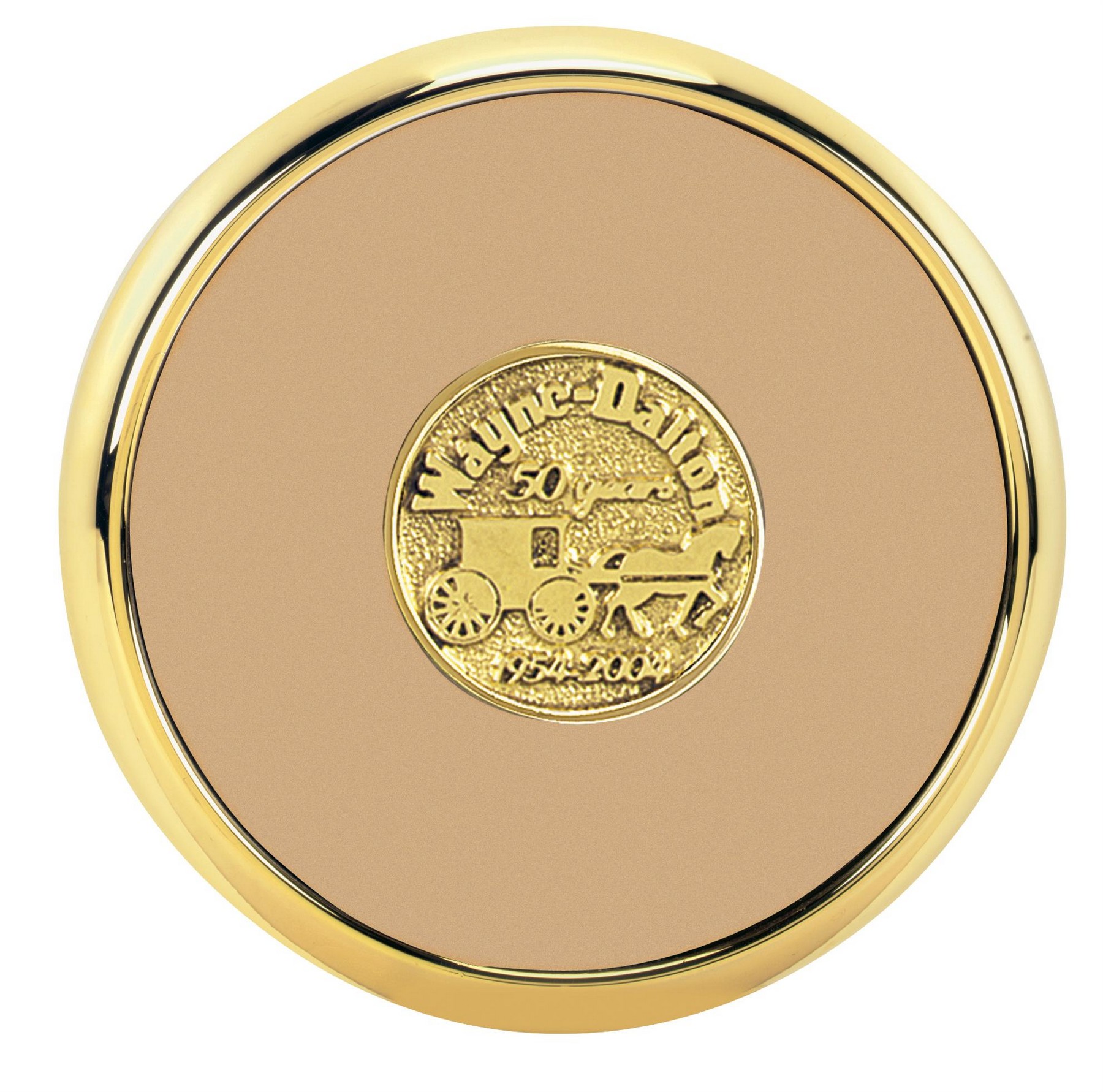Picture of JAFFA® Round Brass Coaster