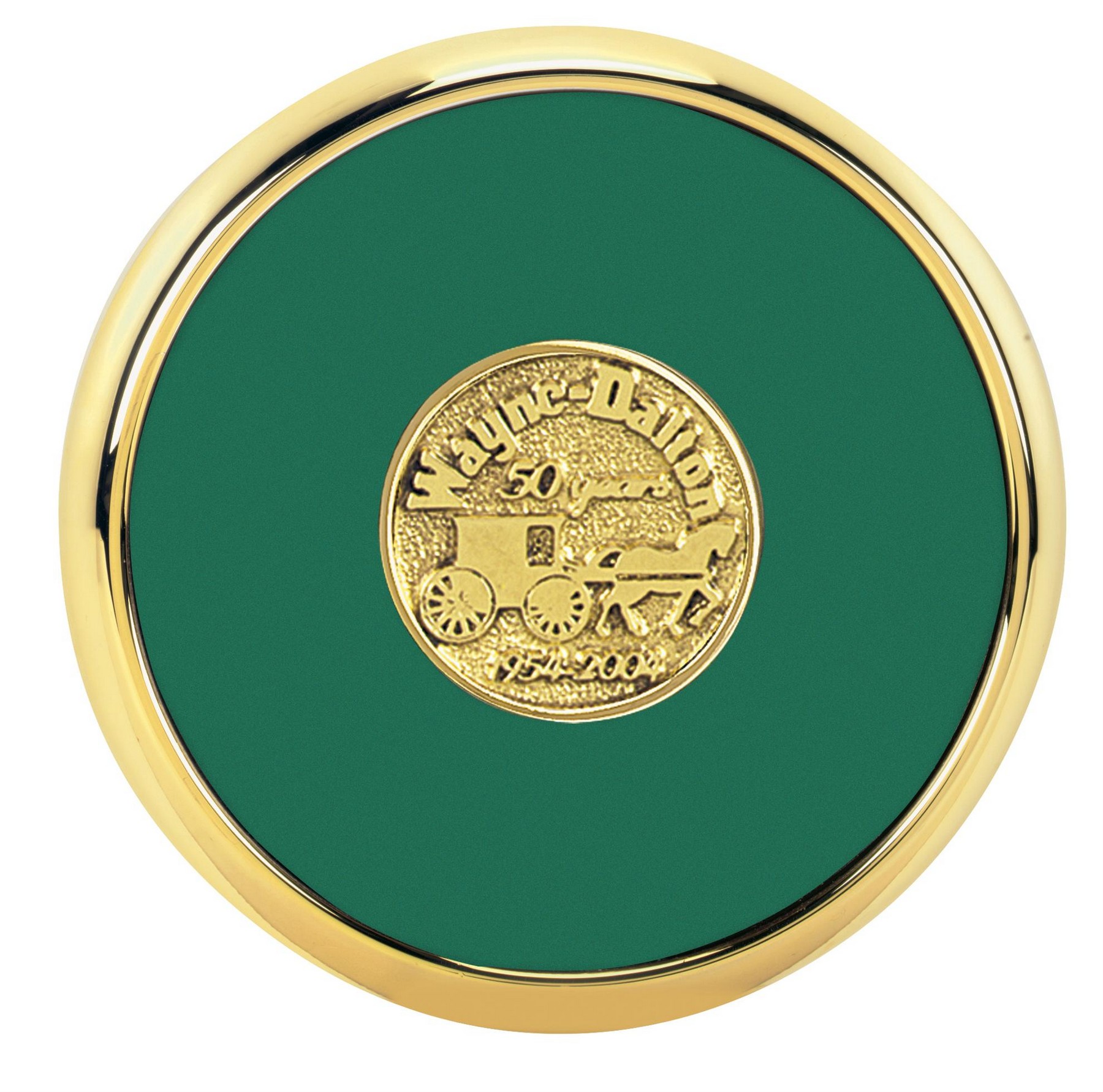 Picture of JAFFA® Round Brass Coaster