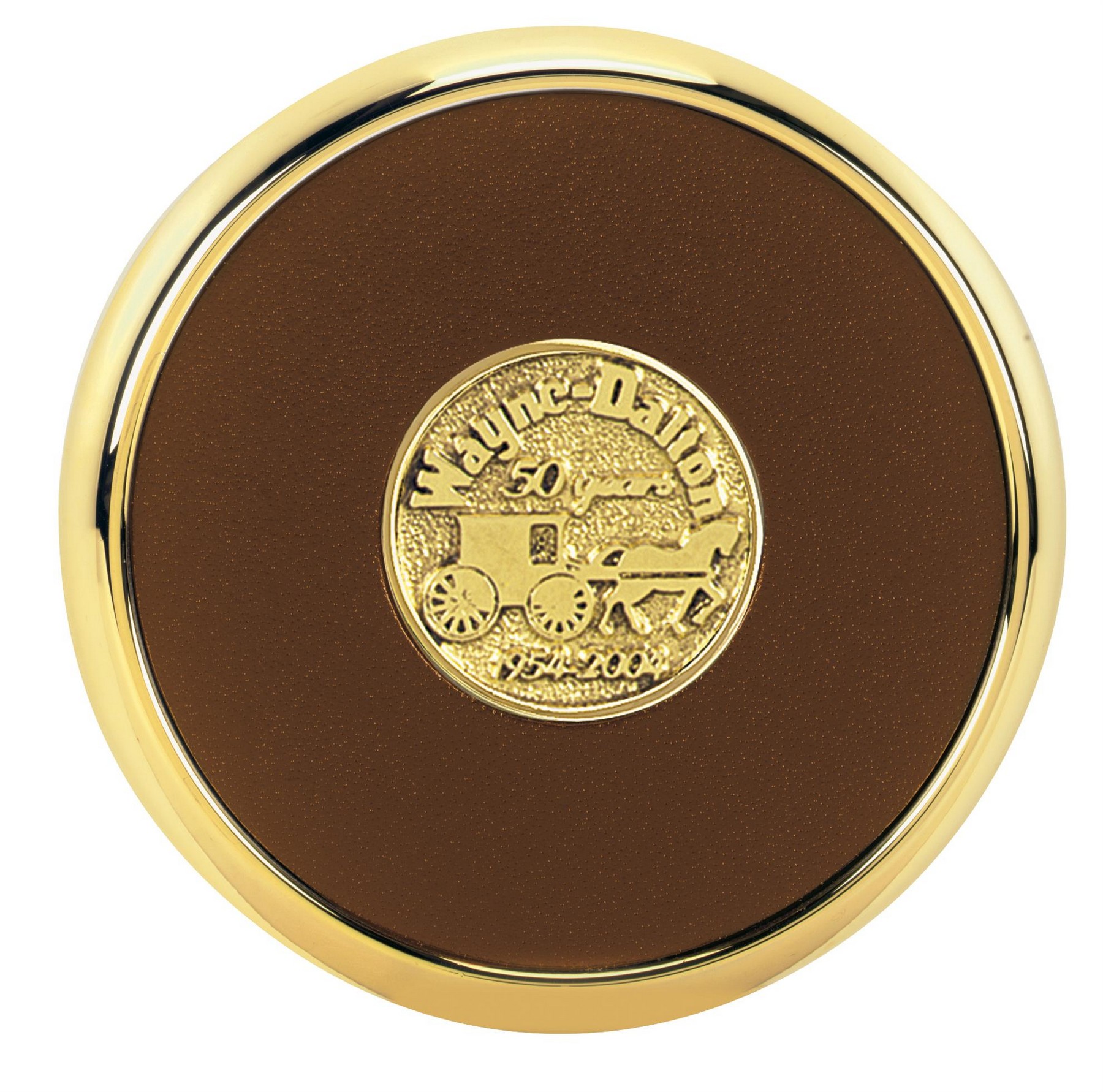 Picture of JAFFA® Round Brass Coaster