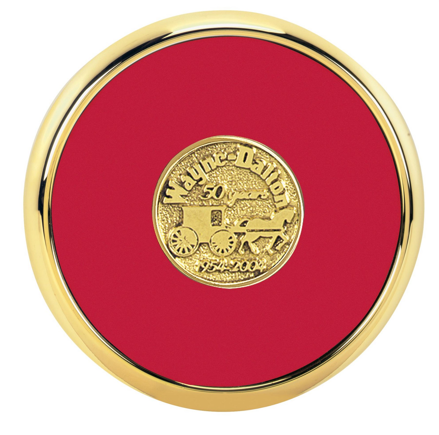 Picture of JAFFA® Round Brass Coaster