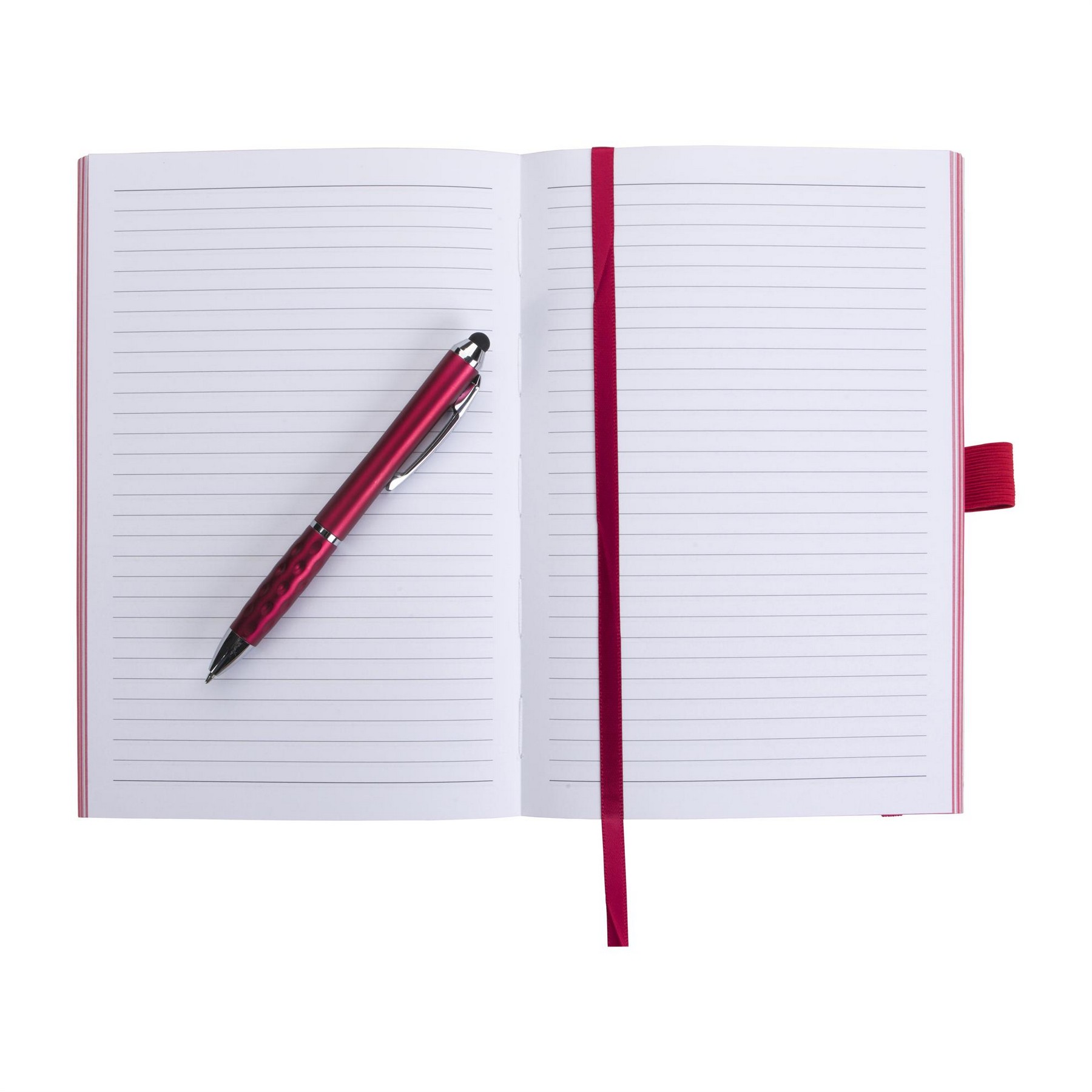 Picture of Good Value™ Color Edge Journal with Metallic Stylus Pen