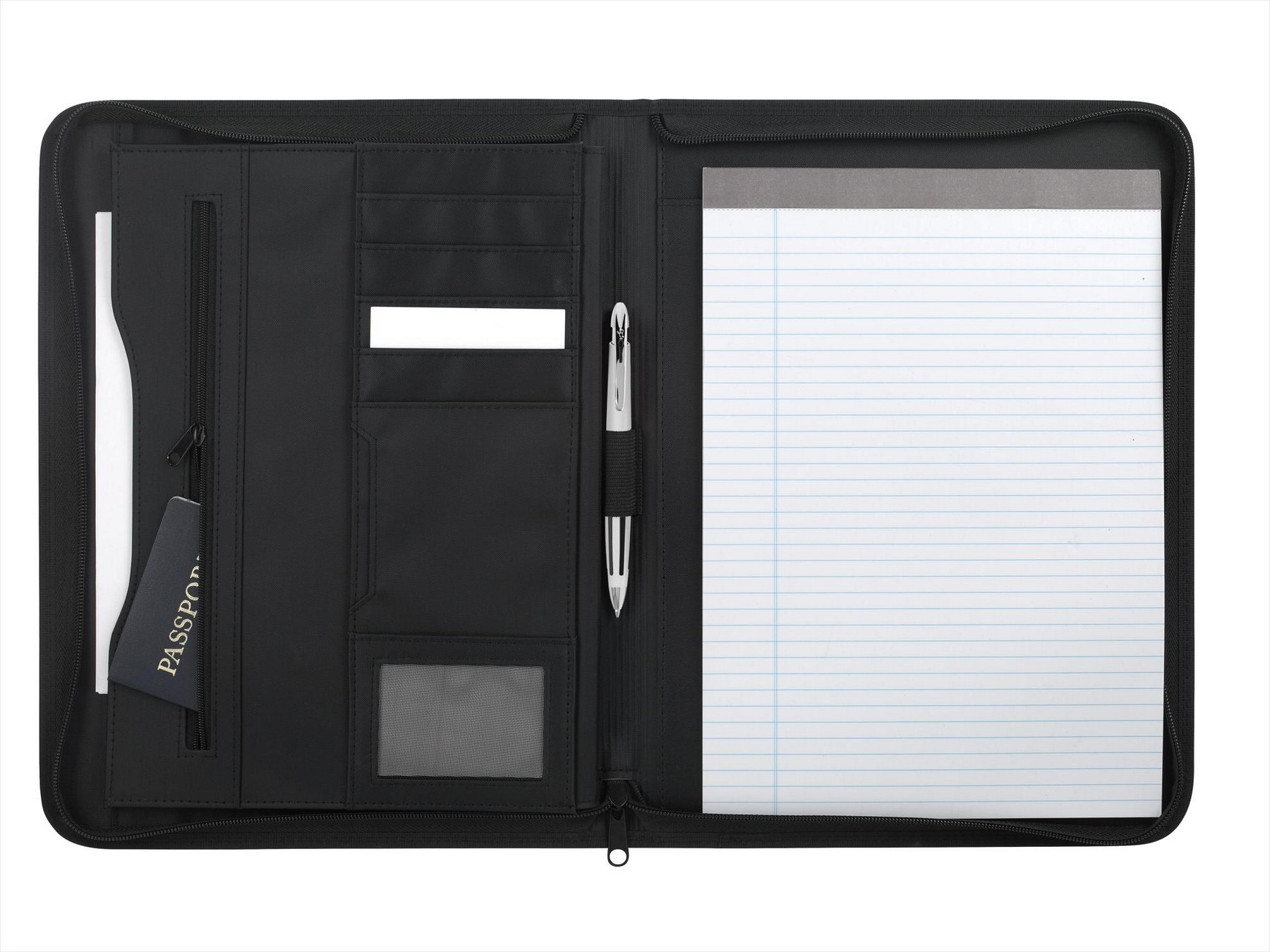 Picture of Arrow Zippered Padfolio