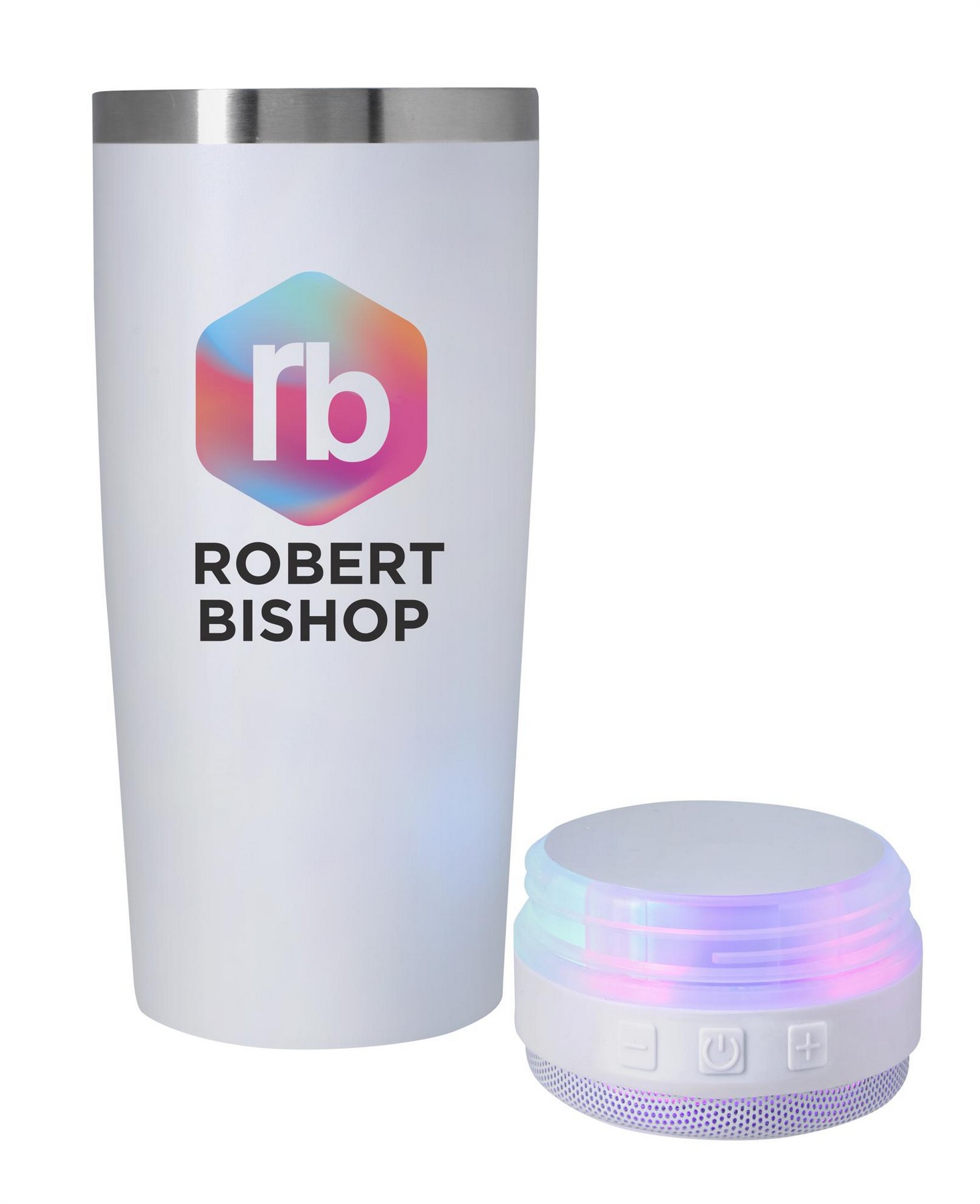Picture of Good Value™ Tumbler with Wireless Speaker - 20 oz.