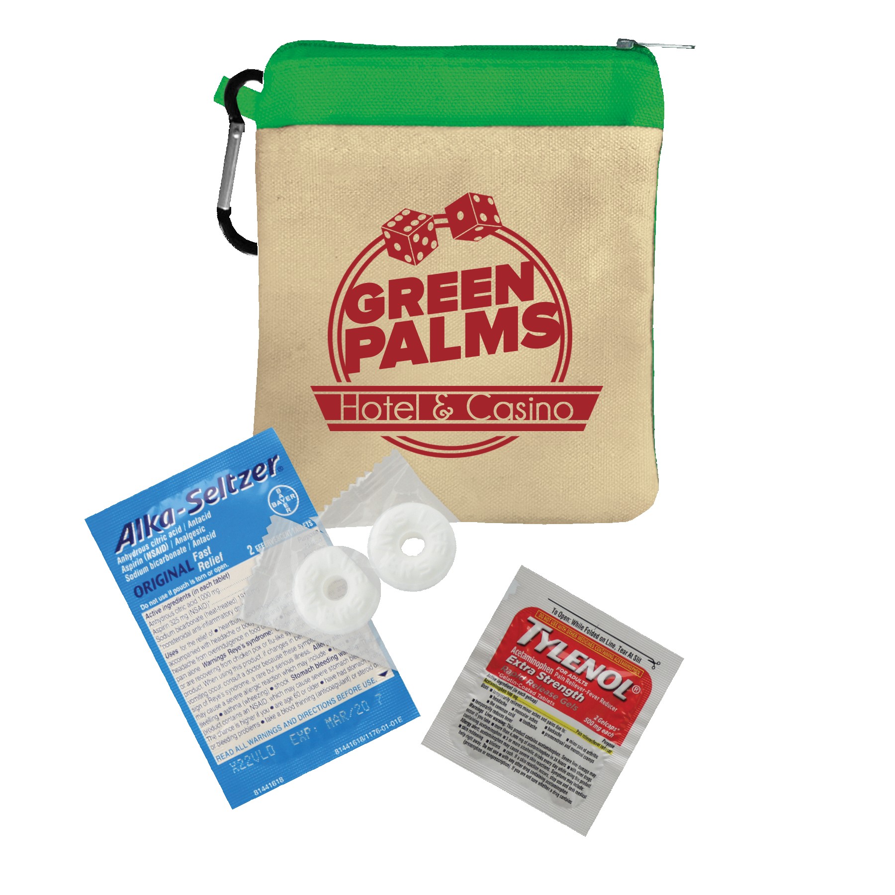 Picture of Garyline® New Recovery Zipper Pouch First Aid Kit ? 12 Piece