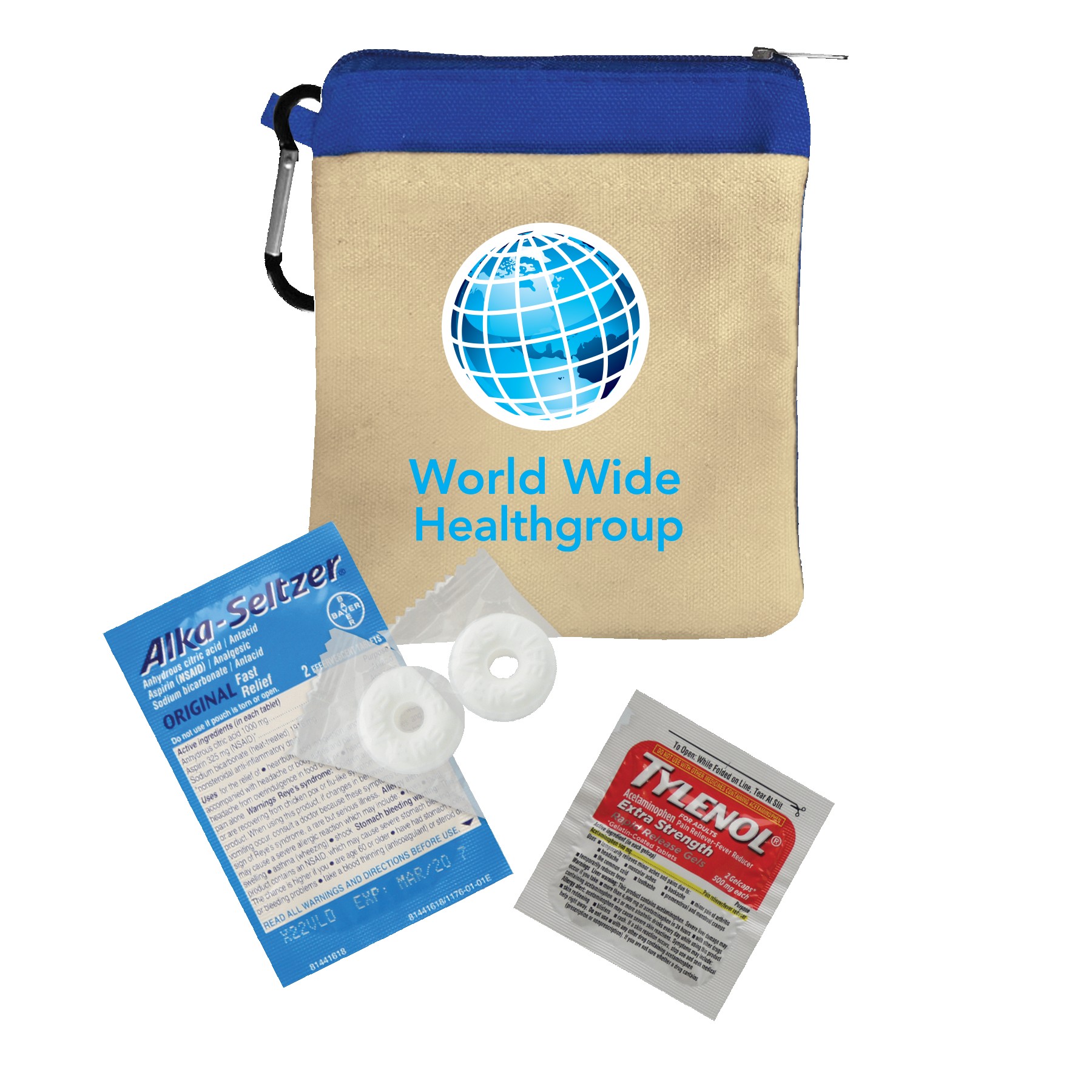 Picture of Garyline® New Recovery Zipper Pouch First Aid Kit ? 12 Piece