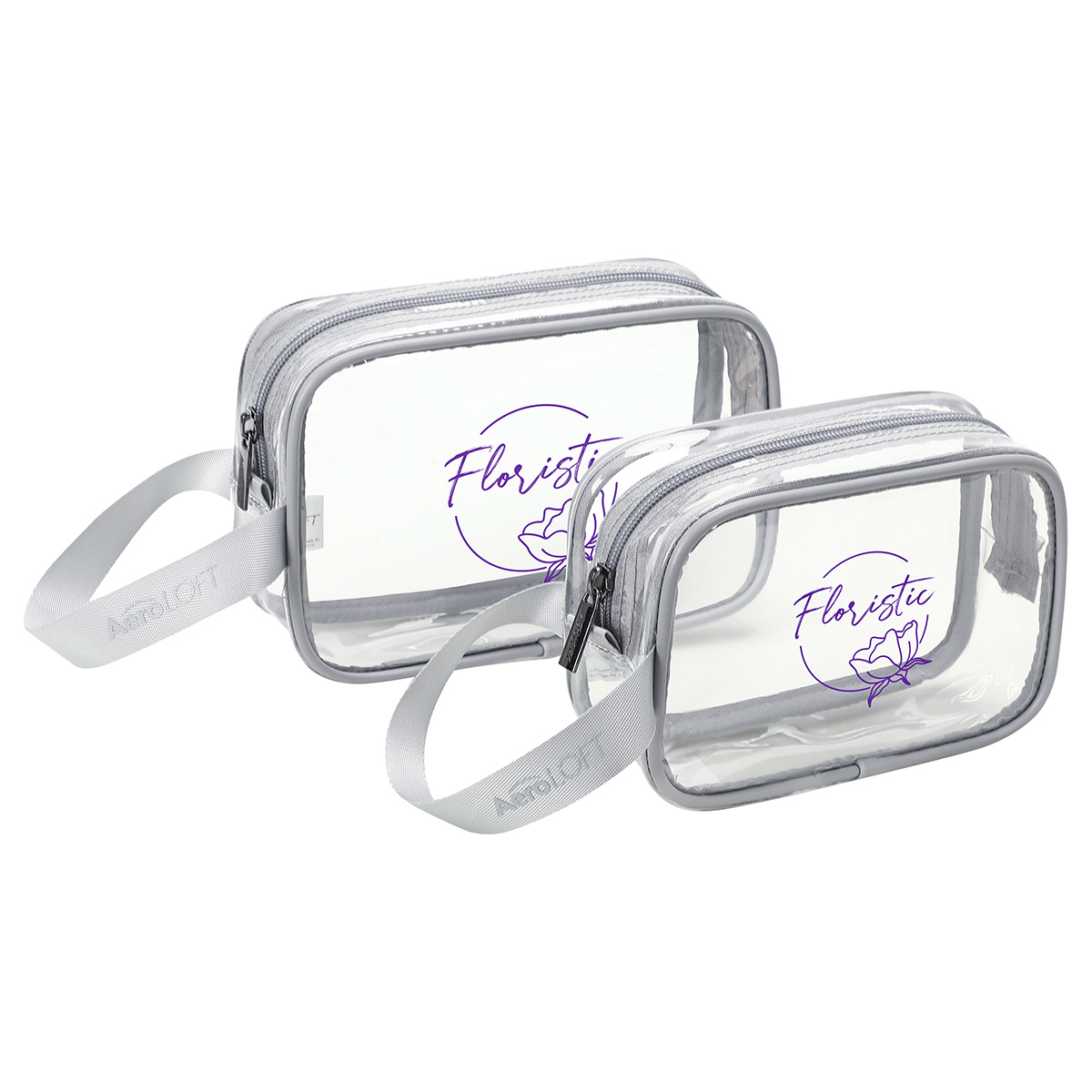 Picture of AeroLOFT® Clear View 2 pc Travel Toiletry Bags