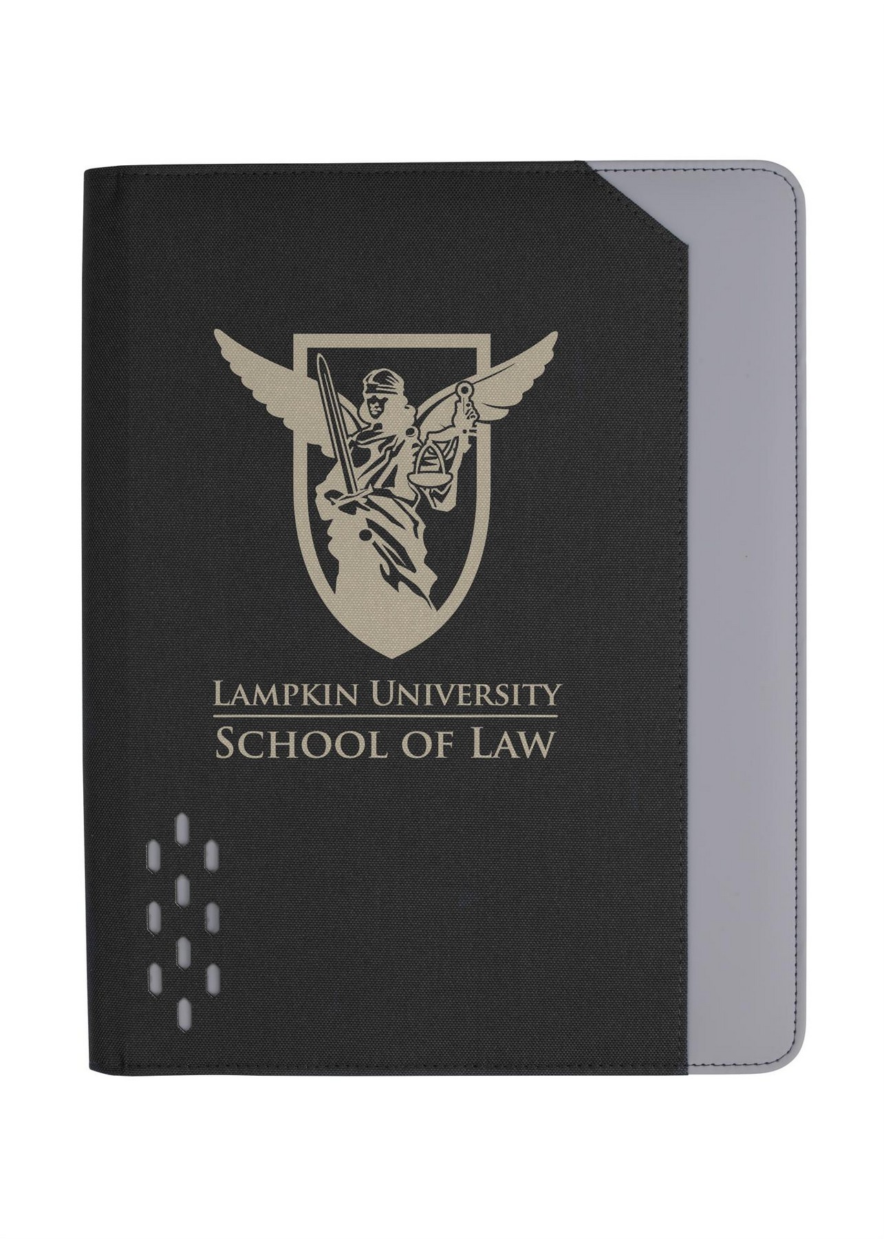 Picture of Souvenir® Armor Zippered Padfolio with Armor Pen