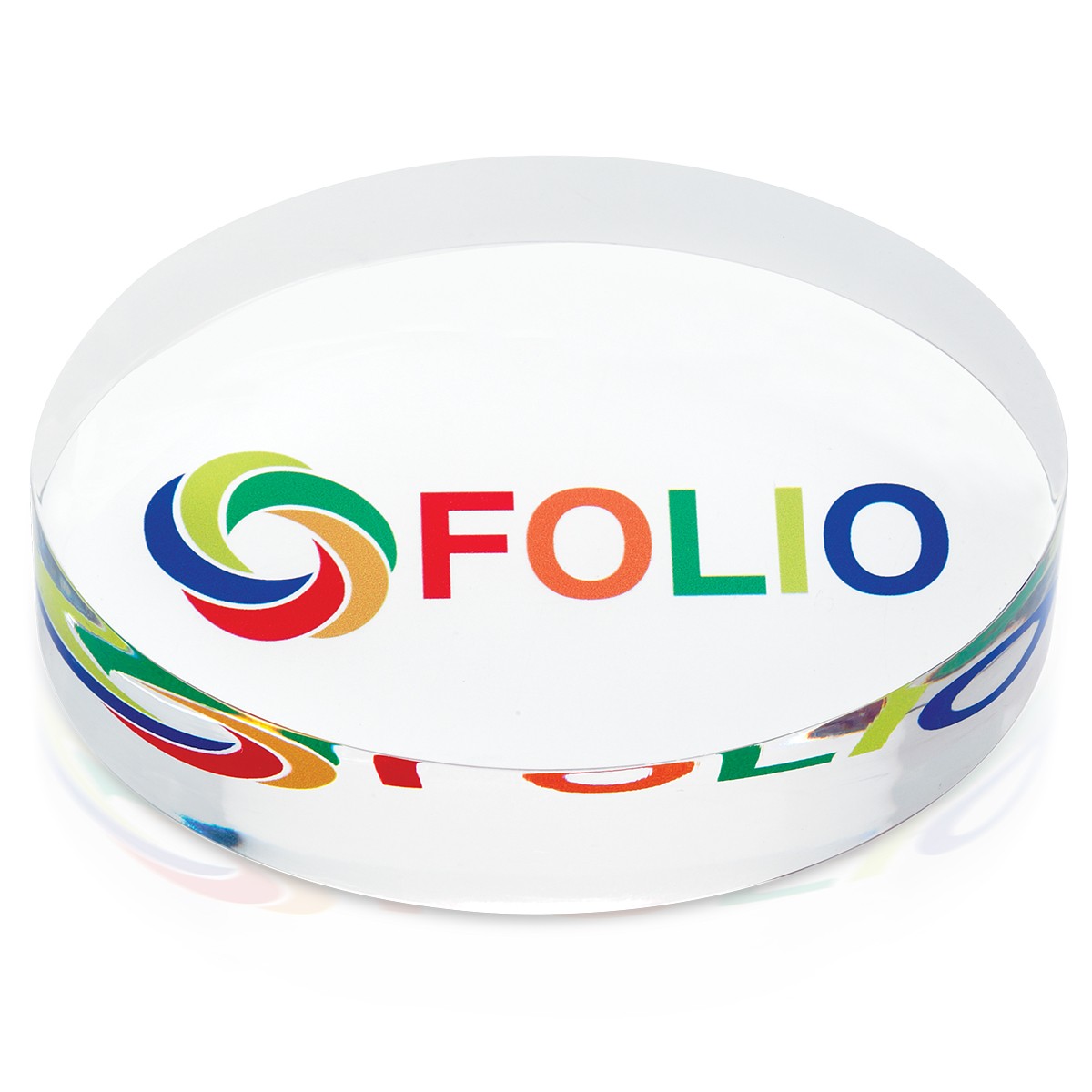 Picture of JAFFA® Oval Acrylic Paperweight