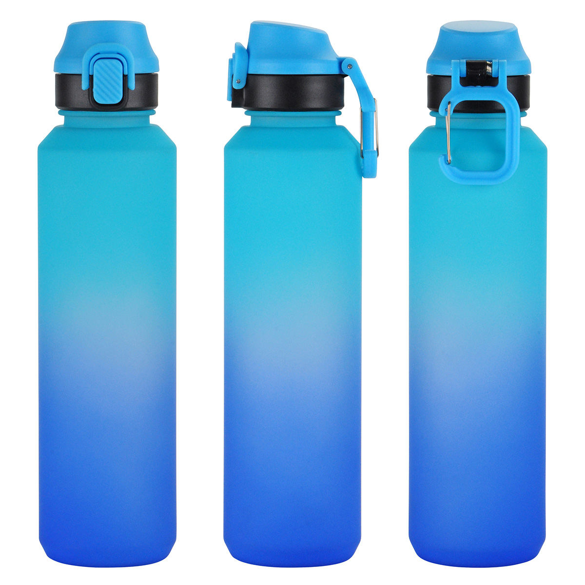 Picture of Chroma 27 oz Tritan® Bottle with Snap-Top Lid & Carabiner