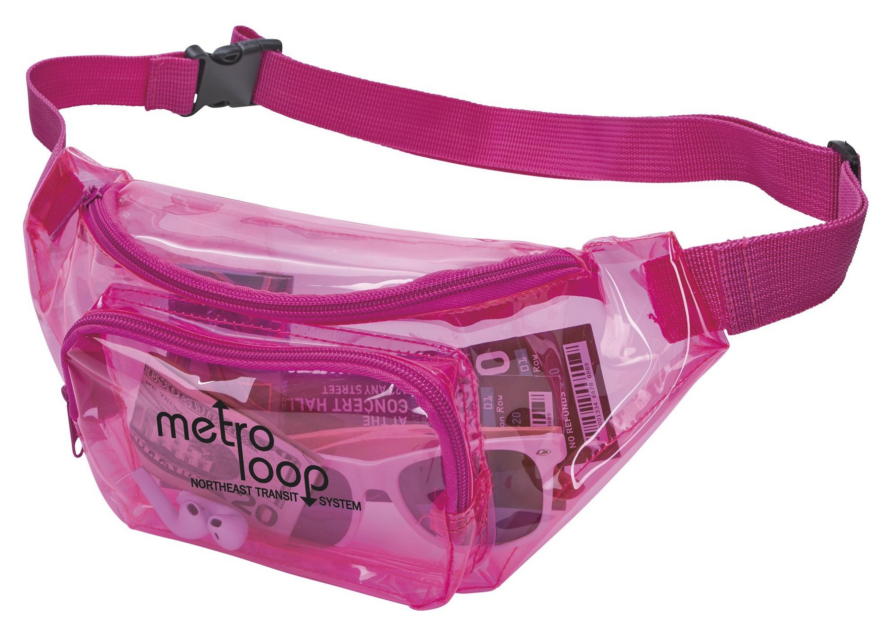 Picture of Good Value™ Translucent Color Fanny Pack