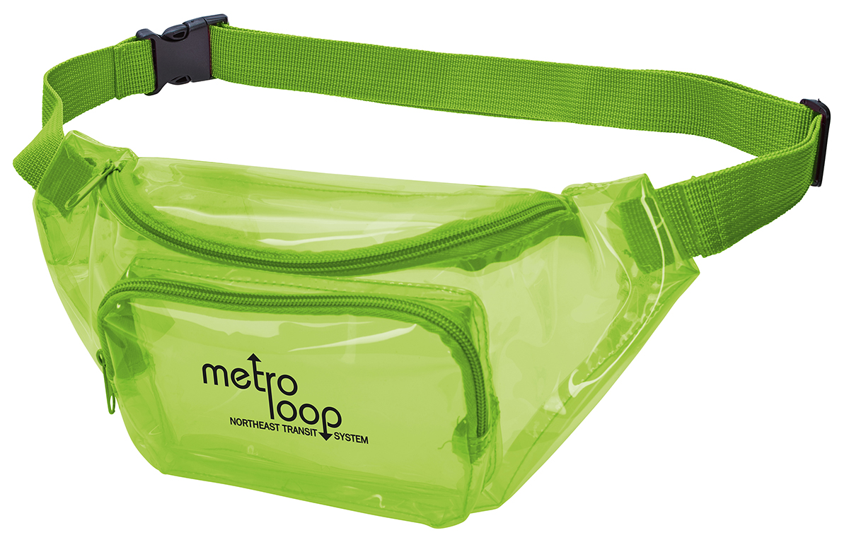Picture of Good Value™ Translucent Color Fanny Pack