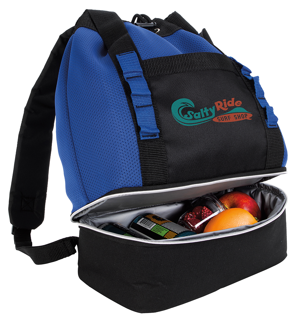 Picture of Atchison® Brightwater Dual-Compartment Tote-Pack Cooler
