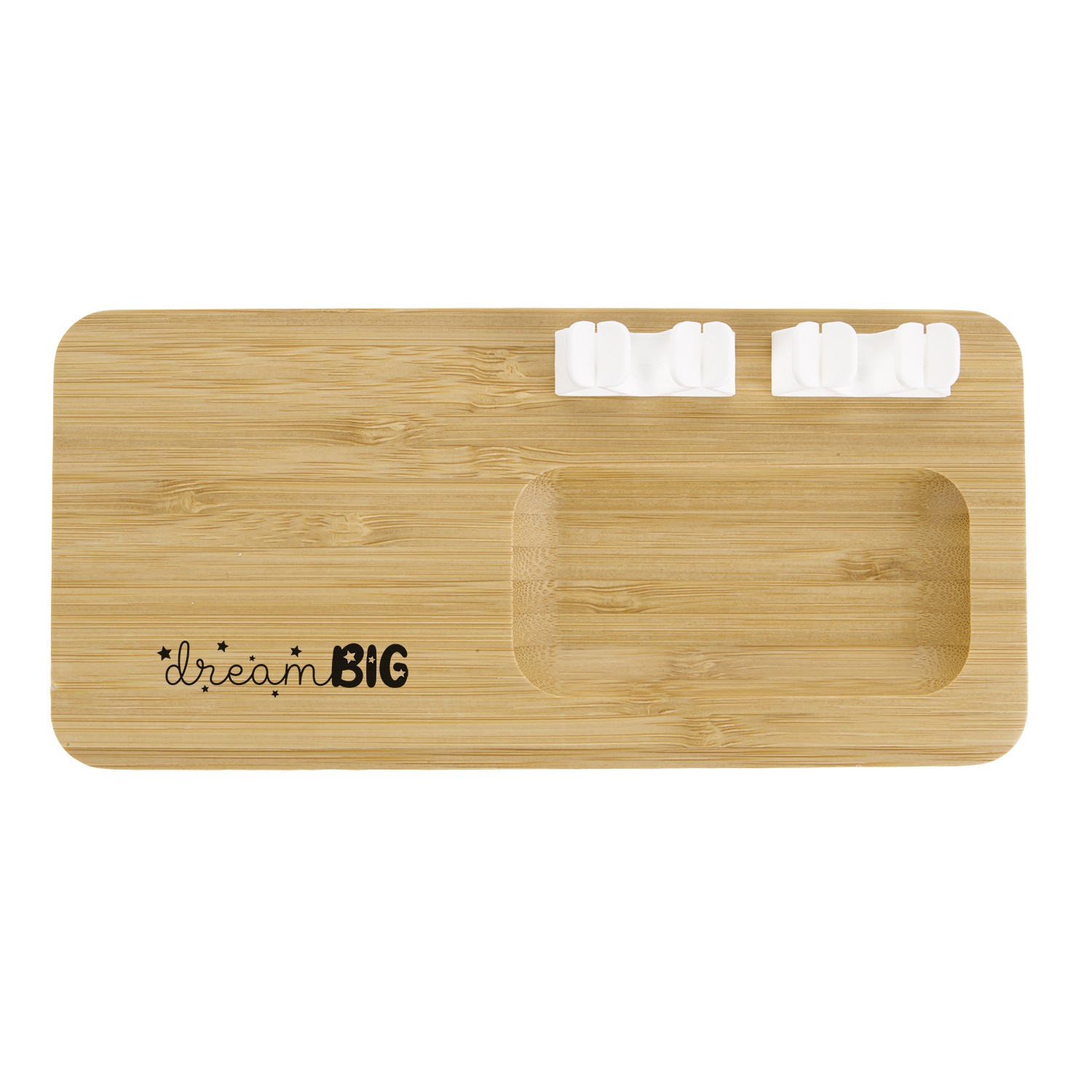 Picture of Bamboo 10W Wireless Charging Pad with Cable Organizer