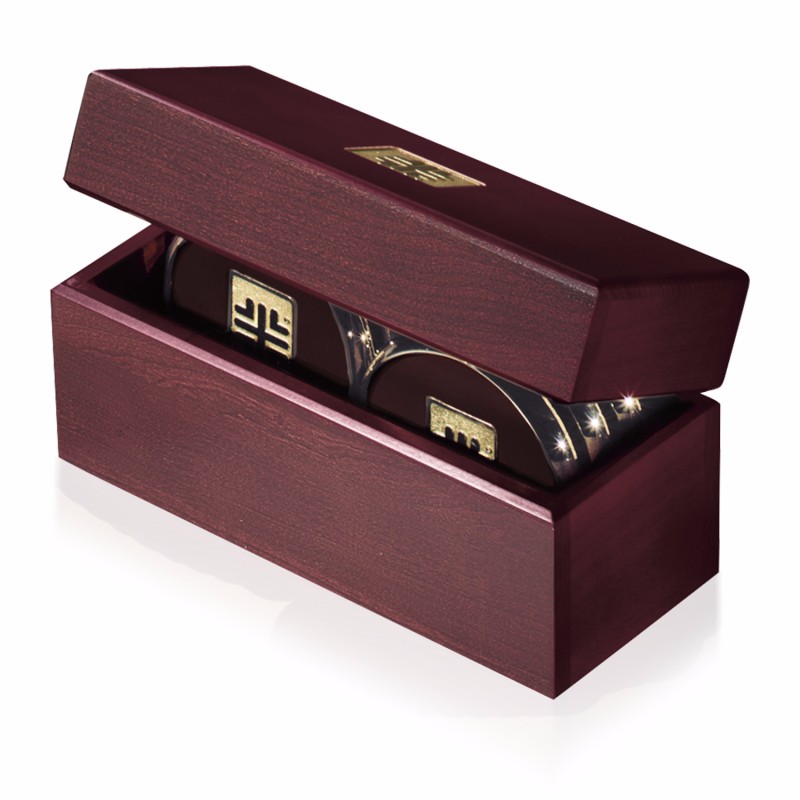Picture of JAFFA® Six Coasters with Solid Cherry Chest