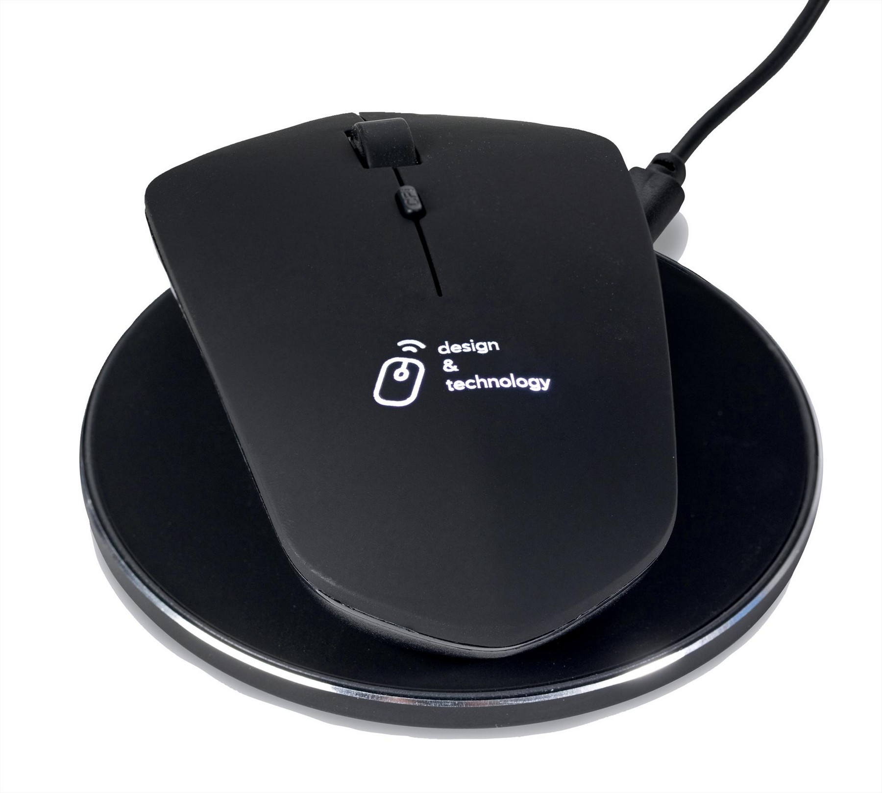 Picture of SCX Innovative Design™ Wireless Charging Mouse & Wireless Charger