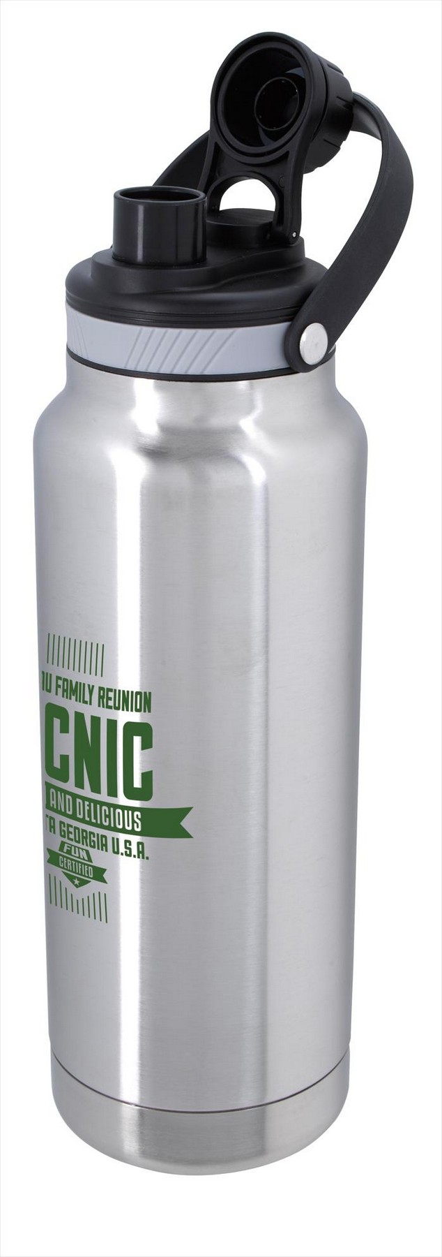 Picture of Good Value™ Energetic Vacuum Sport Bottle with Hanger - 33 oz.