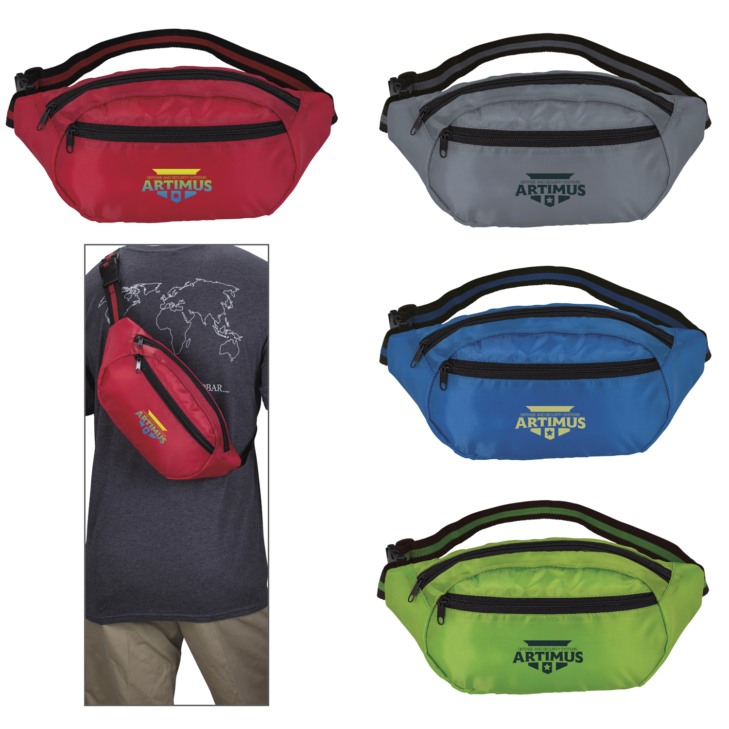 Picture of Good Value™ Oval Fanny Pack