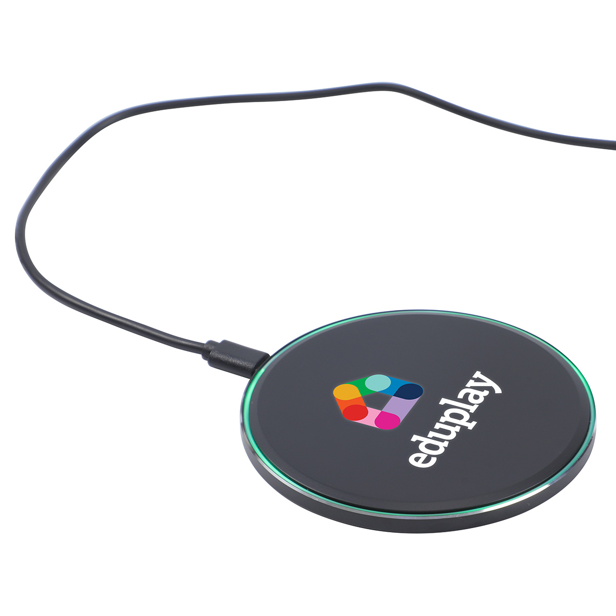 Picture of 15W Light-up Aluminum Wireless Charger
