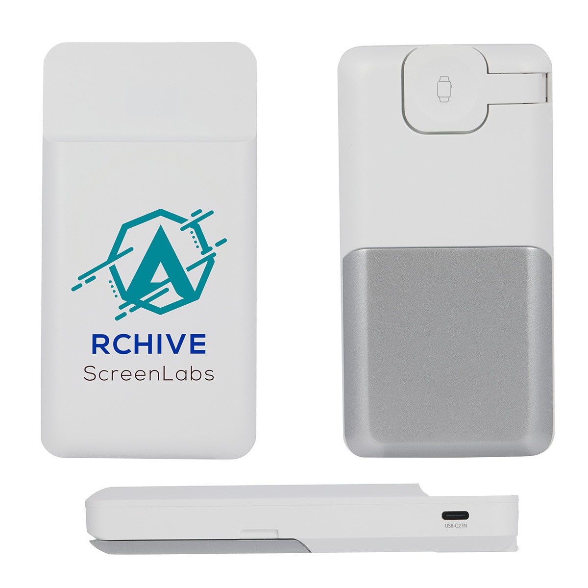 Picture of Diplomat 10000mAh 20W PD Power Bank with 15W Wireless Charger, Watch Charge
