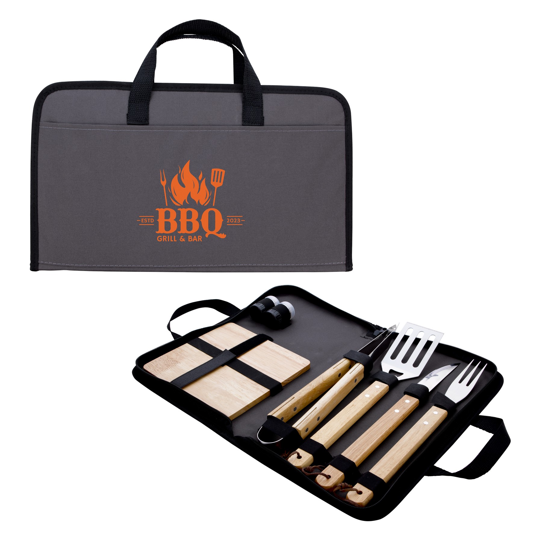 Picture of Carving Station 5-Piece BBQ Kit with Cutting Board