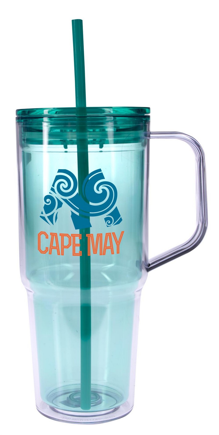 Picture of Good Value™ Clair Recycled Acrylic Travel Tumbler - 30 oz.