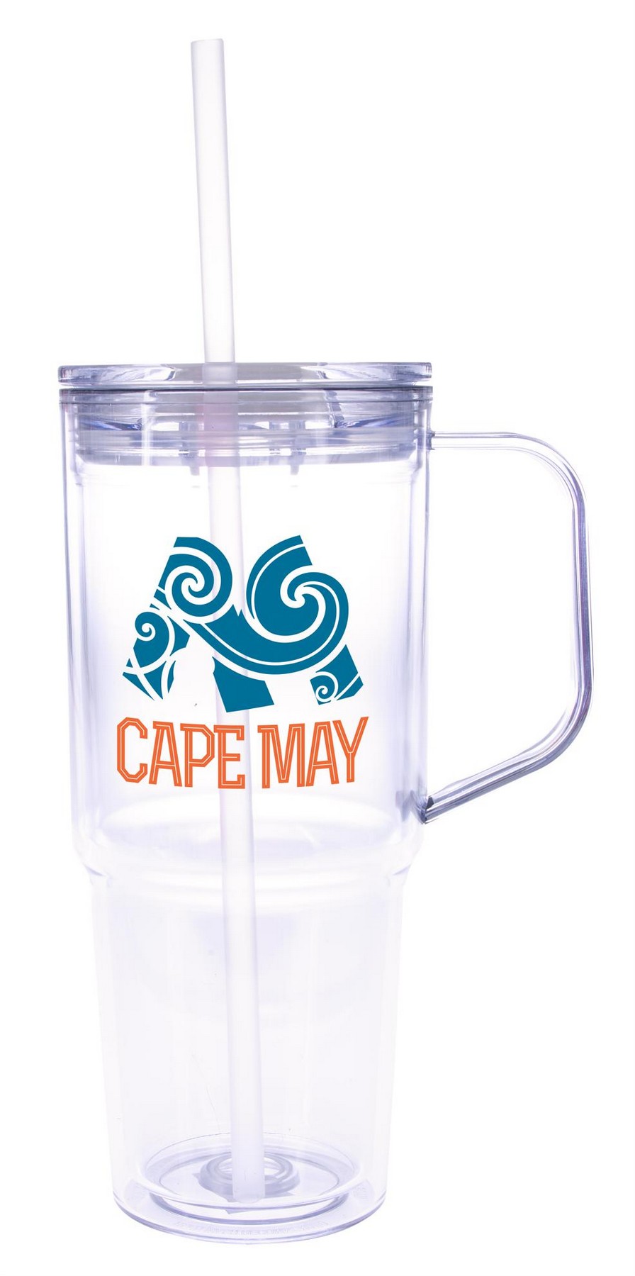 Picture of Good Value™ Clair Recycled Acrylic Travel Tumbler - 30 oz.