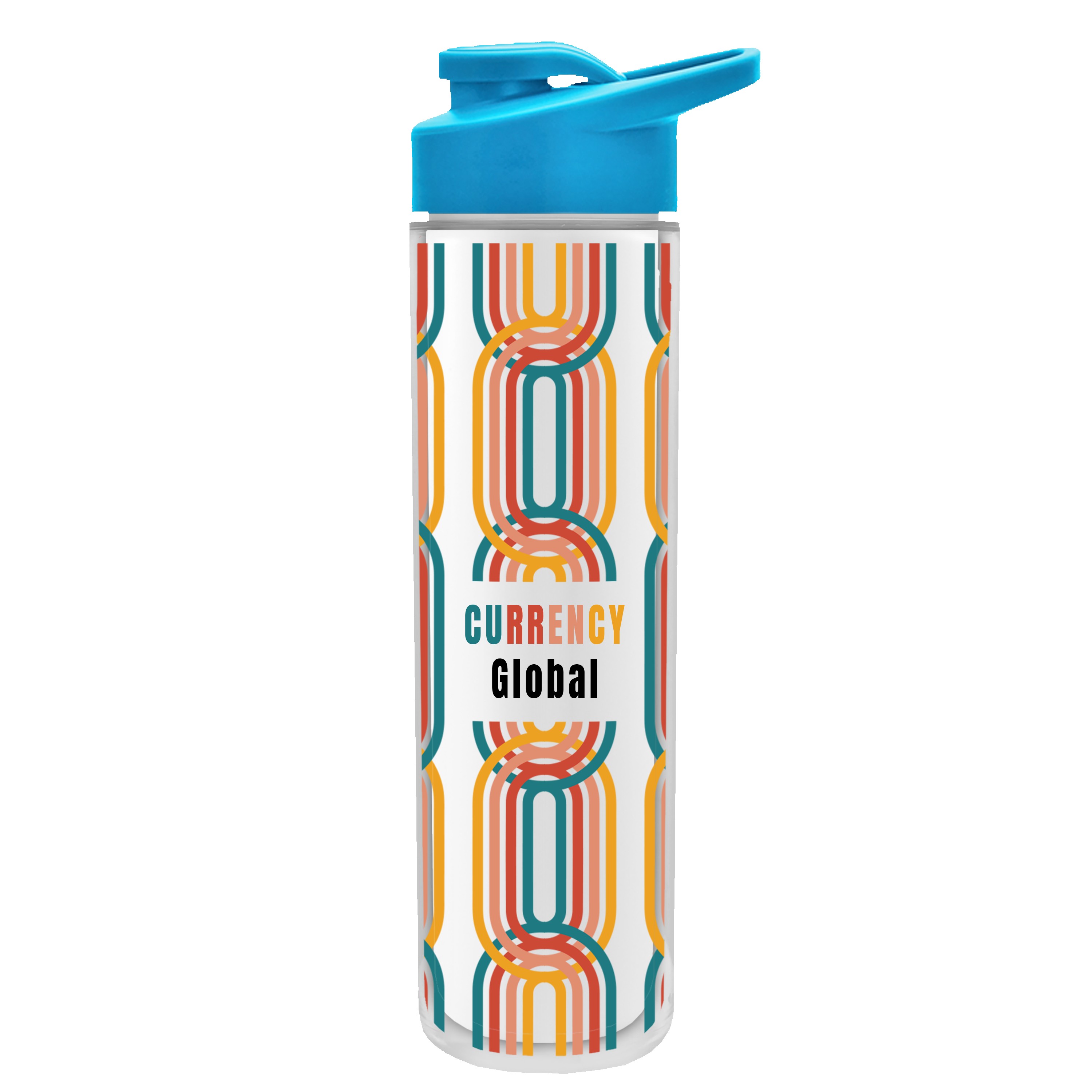 Picture of Garyline® Chiller Insulated Bottle with Drink-Thru Lid and Full-Color Insert - 16 oz.