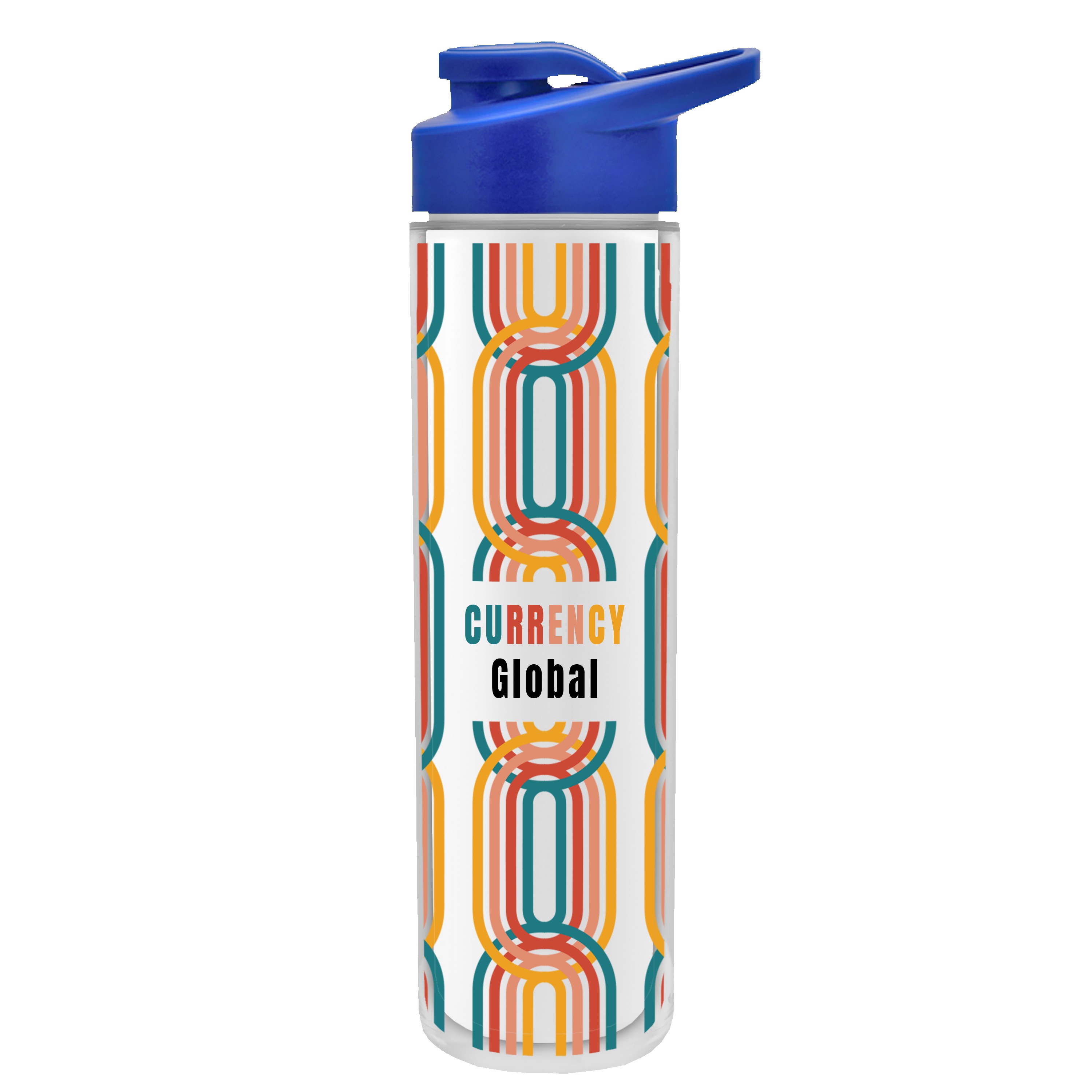 Picture of Garyline® Chiller Insulated Bottle with Drink-Thru Lid and Full-Color Insert - 16 oz.