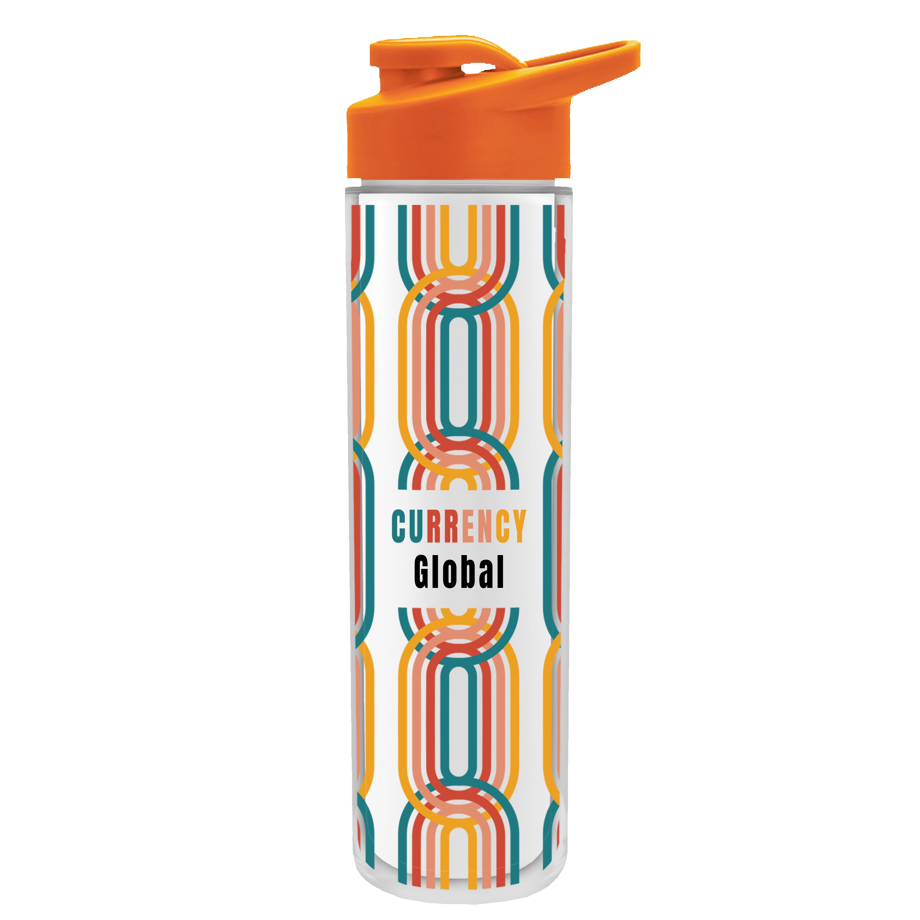 Picture of Garyline® Chiller Insulated Bottle with Drink-Thru Lid and Full-Color Insert - 16 oz.