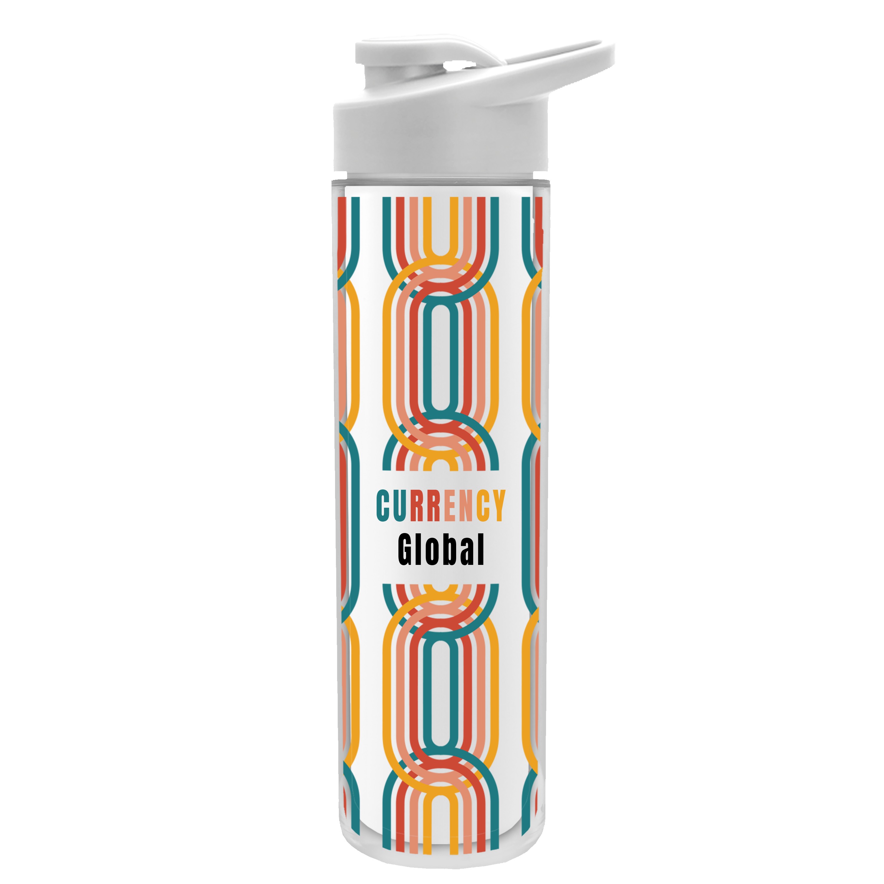 Picture of Garyline® Chiller Insulated Bottle with Drink-Thru Lid and Full-Color Insert - 16 oz.