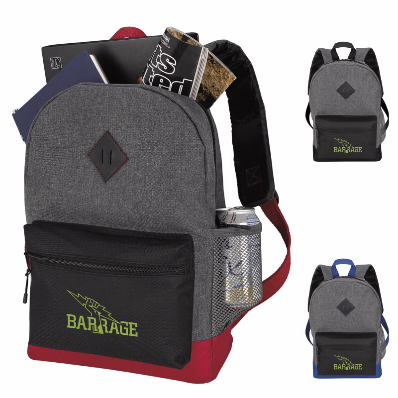 Picture of Good Value™ Felix Two-Tone Computer Backpack