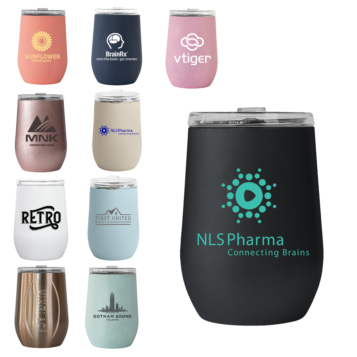 Picture of Vinglacé® 10 oz. Stemless Wine Tumbler