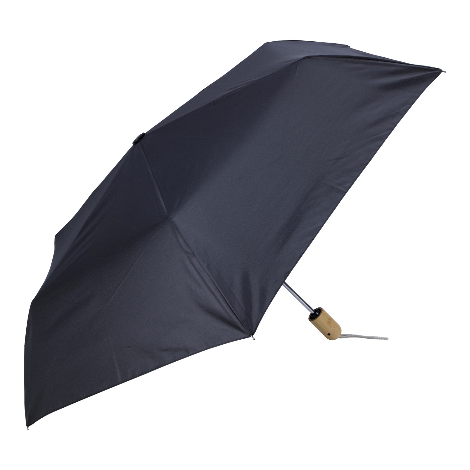 Picture of Shed Rain™ 42" RPET Bamboo-Handled Auto-Open/Close Compact Umbrella