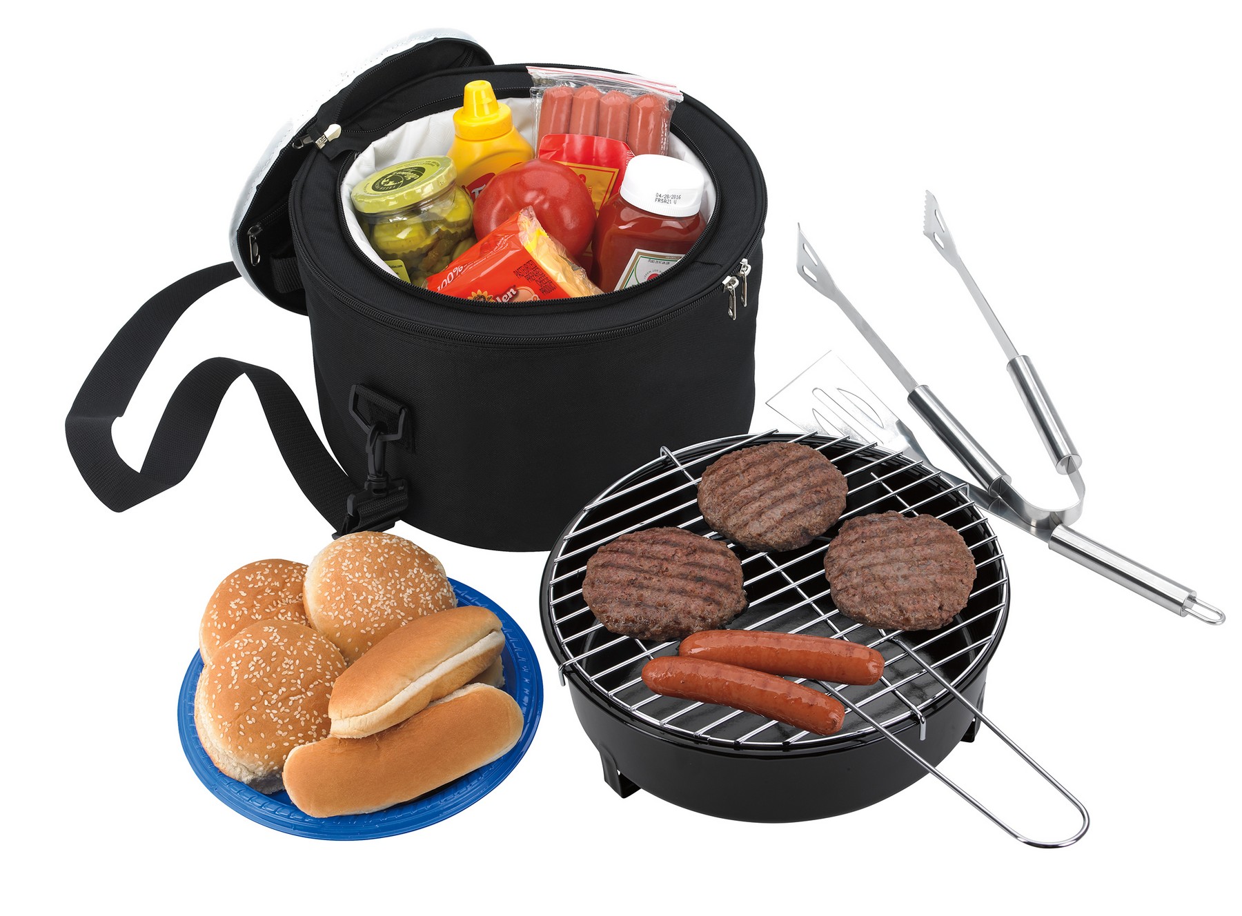Picture of Koozie® Portable BBQ with Cooler Bag