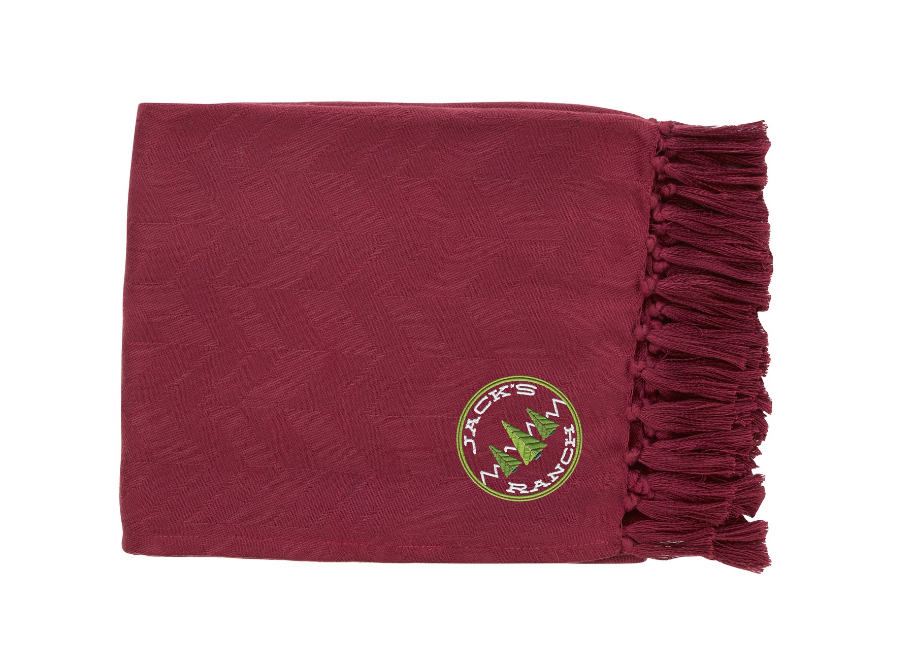 Picture of Herringbone Textured RPET Woven Blanket