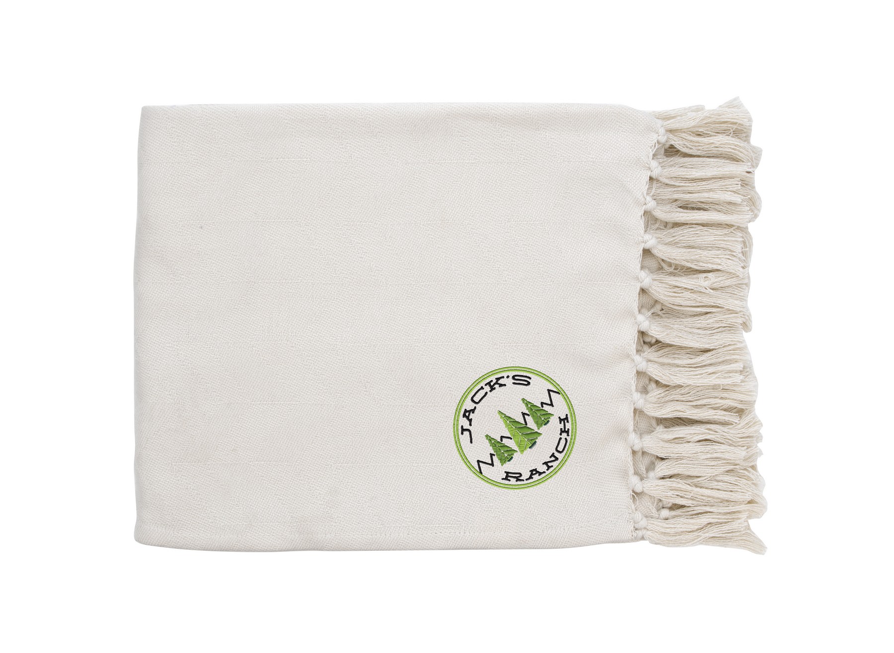 Picture of Herringbone Textured RPET Woven Blanket