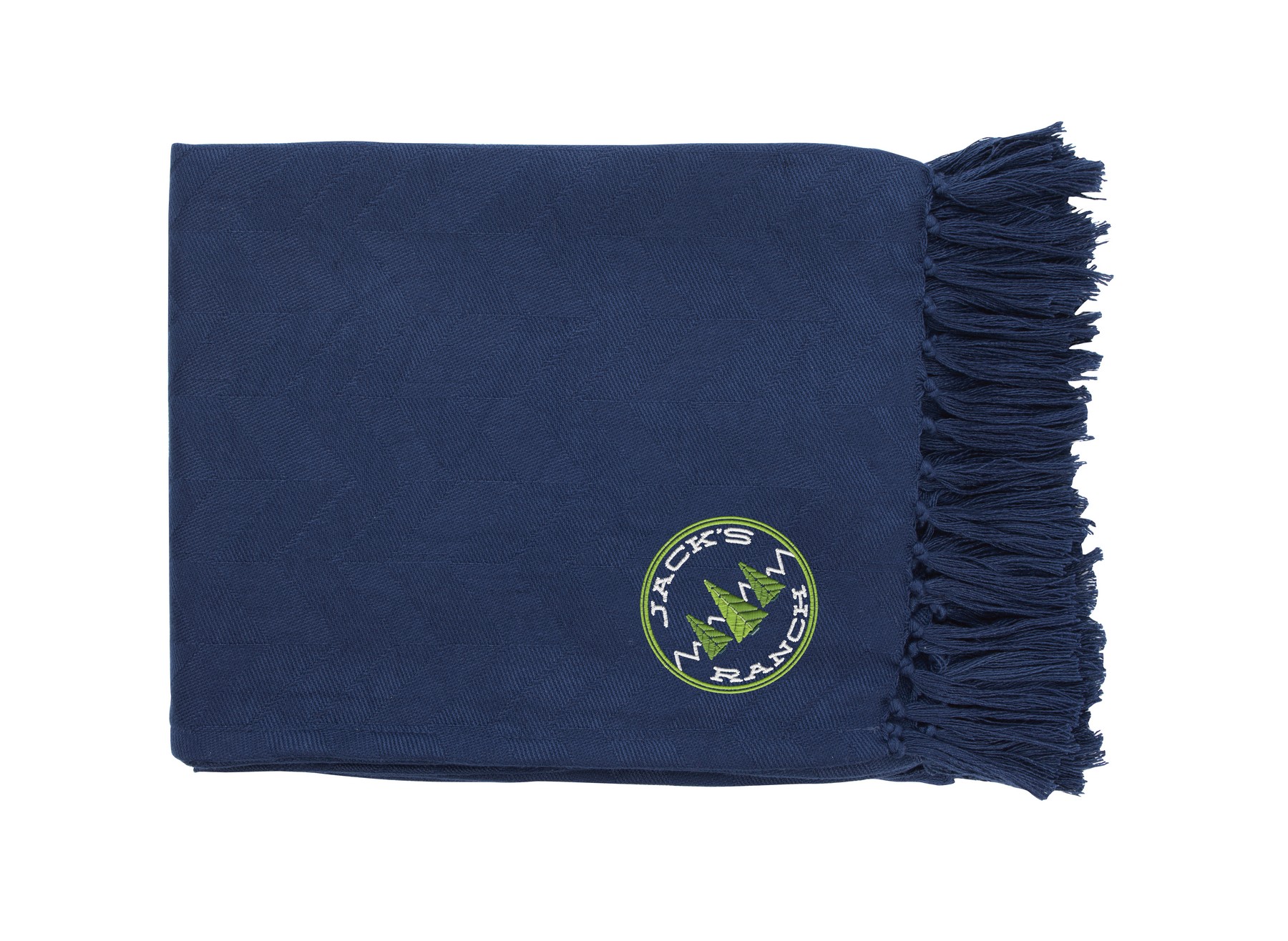 Picture of Herringbone Textured RPET Woven Blanket