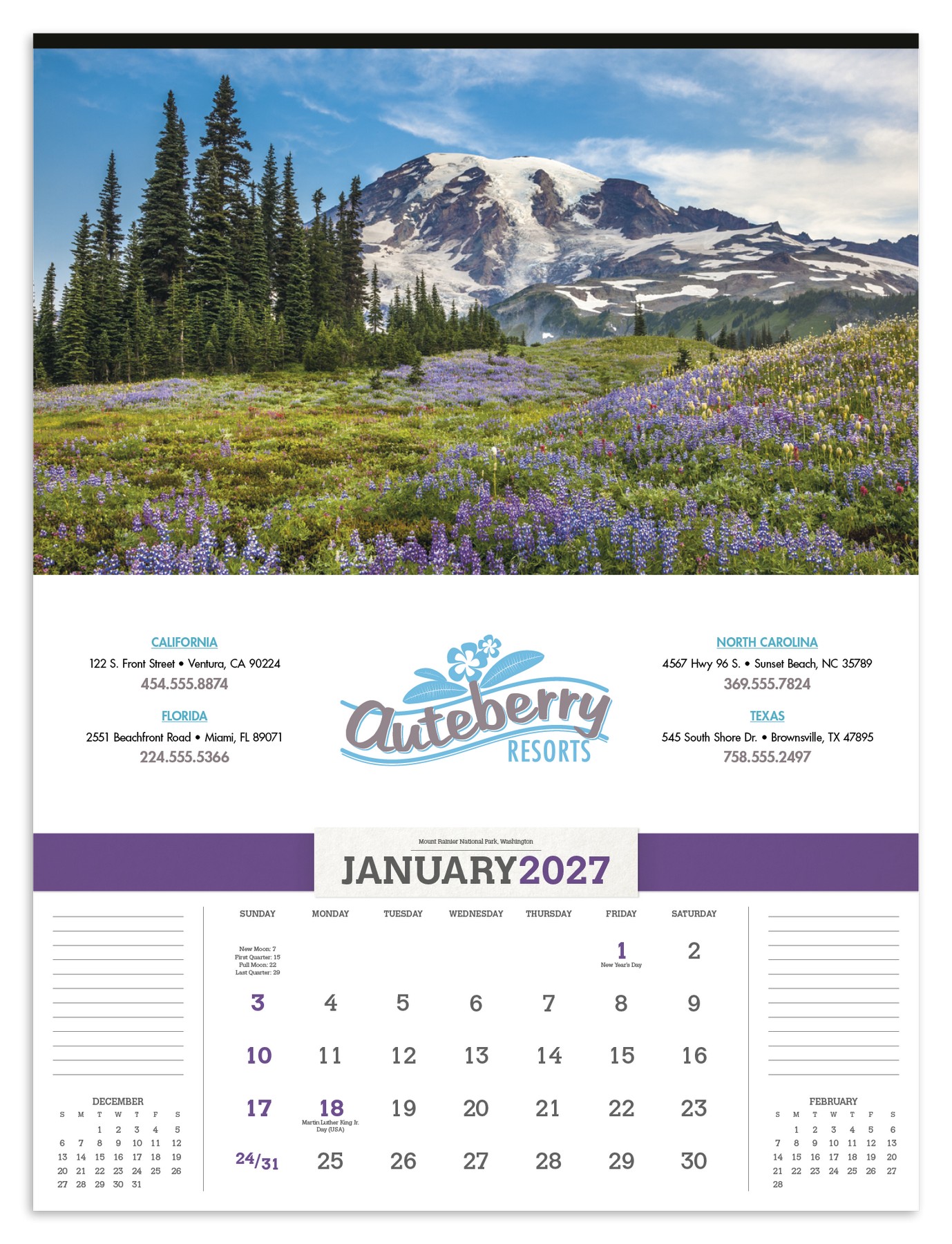 Picture of Triumph® Calendars American Splendor without Date Blocks Calendar